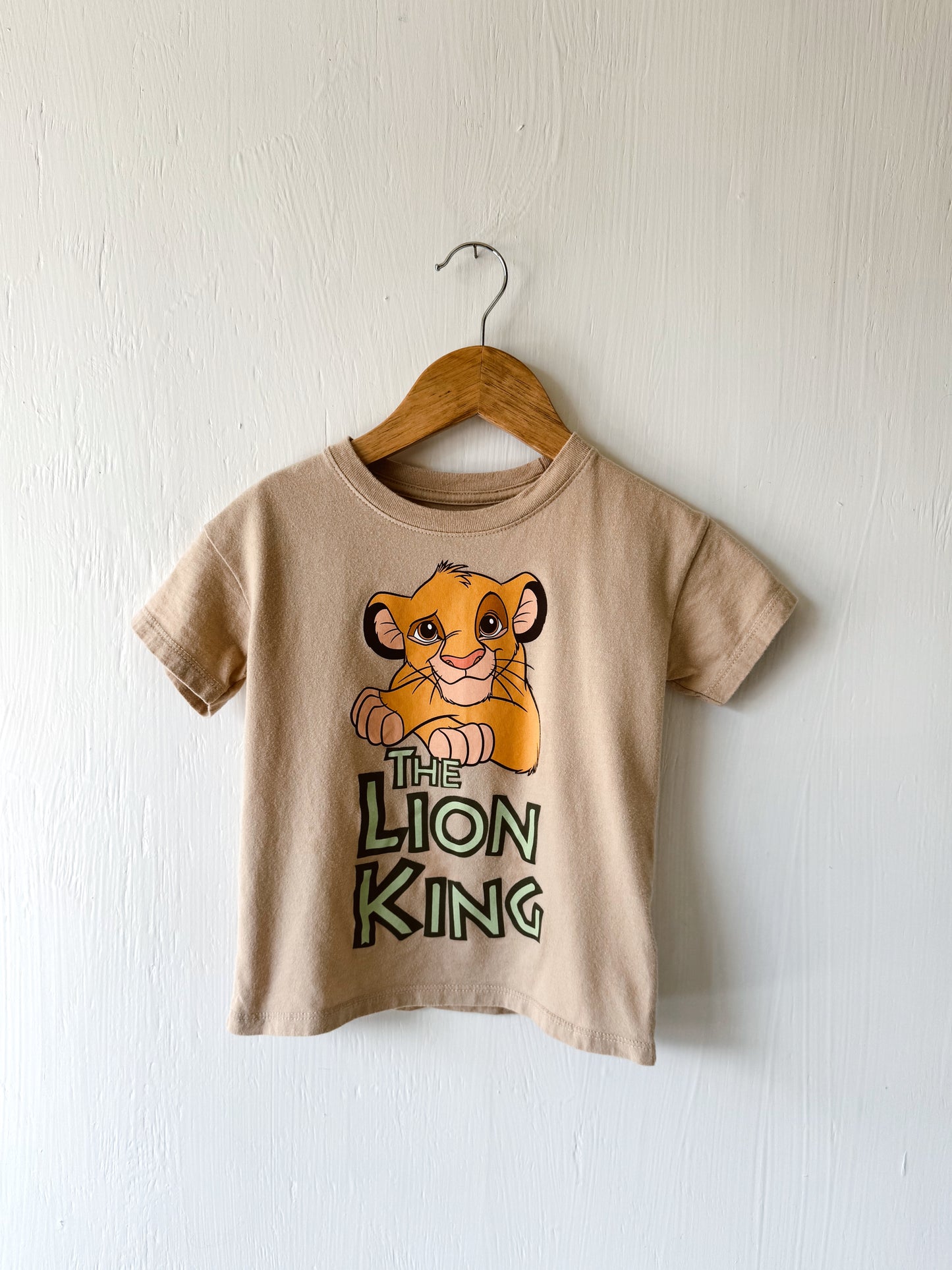 Neutral Lion King Tee - 4T
