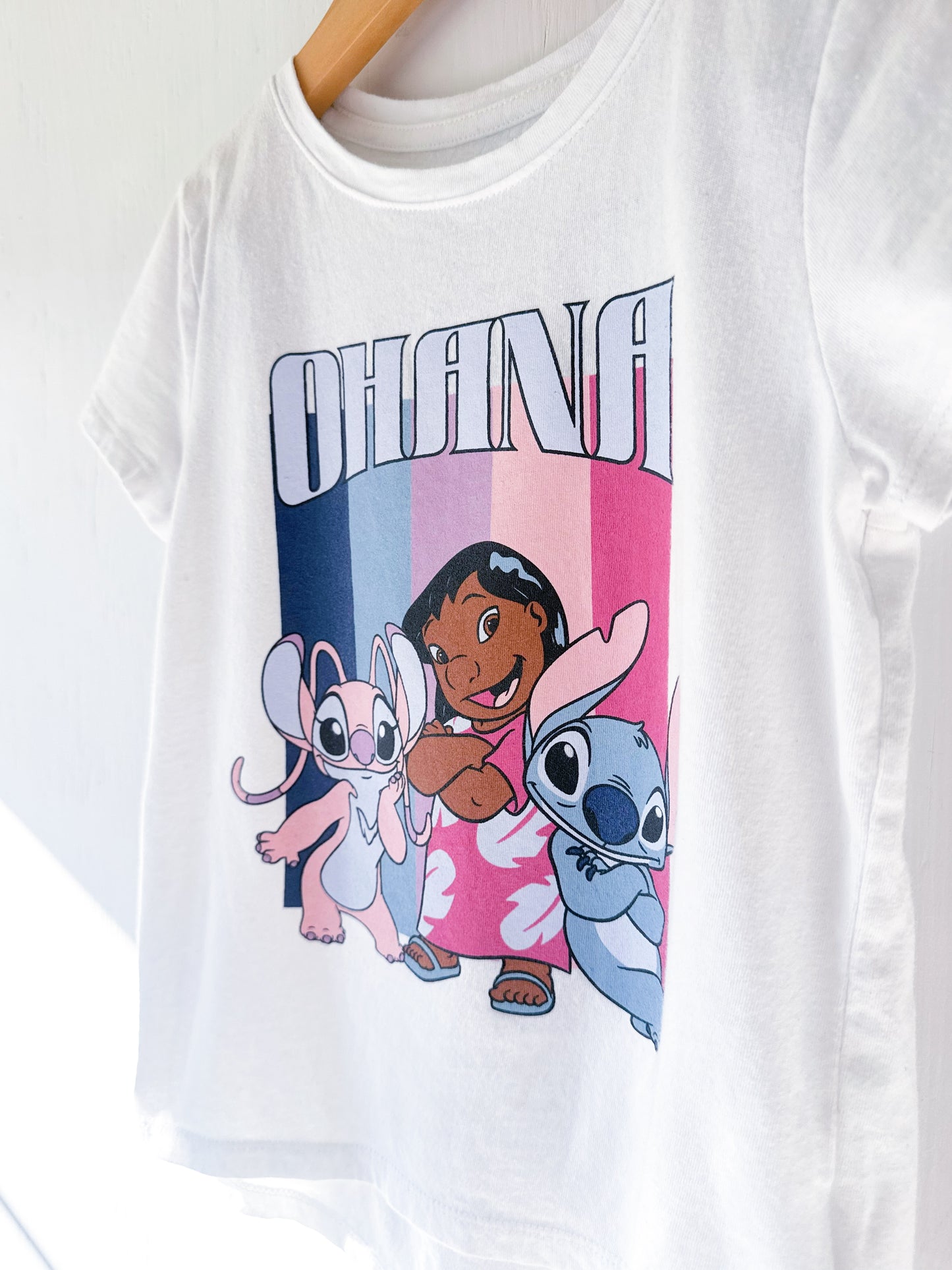 Ohana Lilo Stitch Angel Tee - YS (6/7)