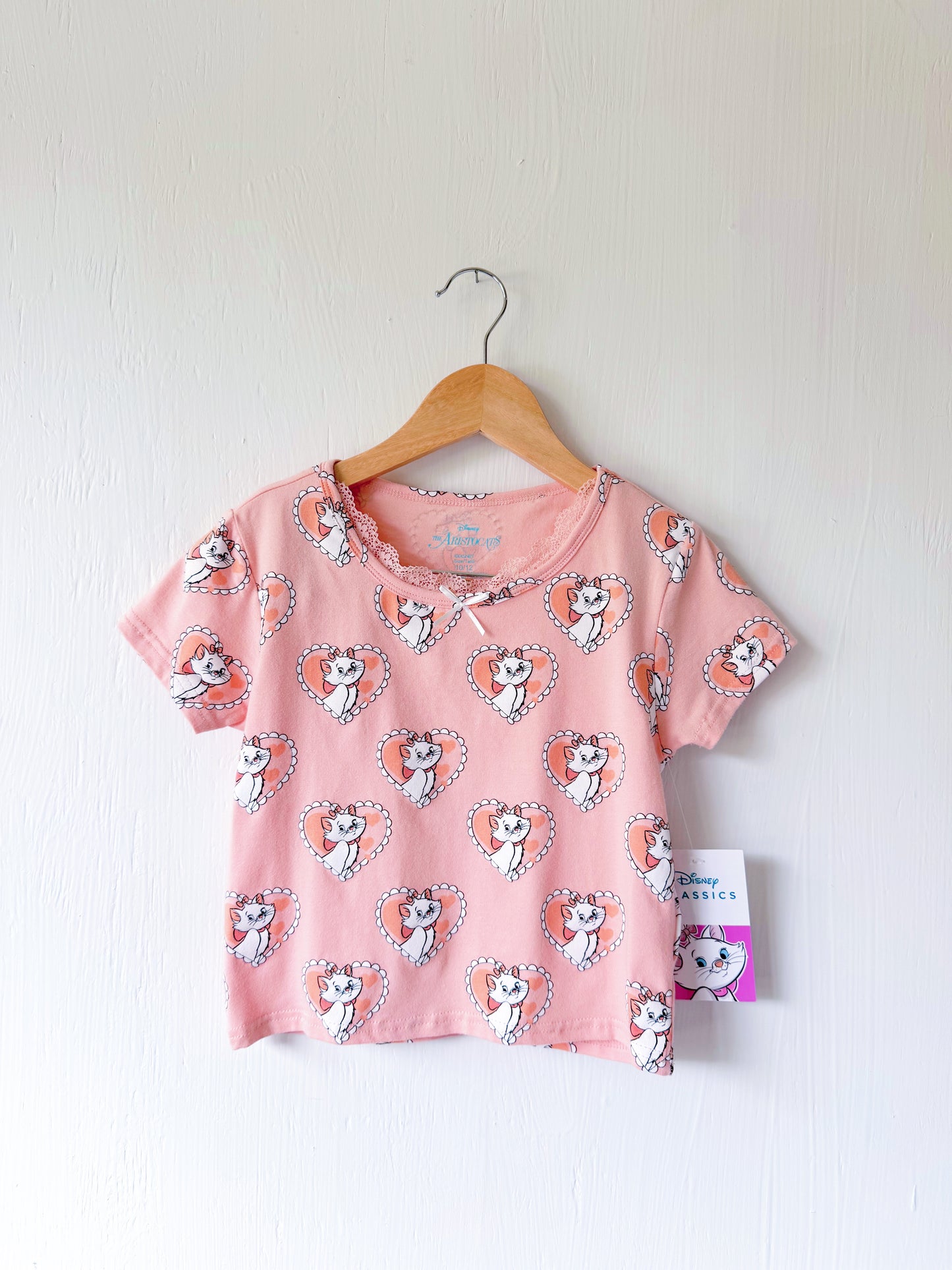 NEW Aristocats Print Top - Y10/12