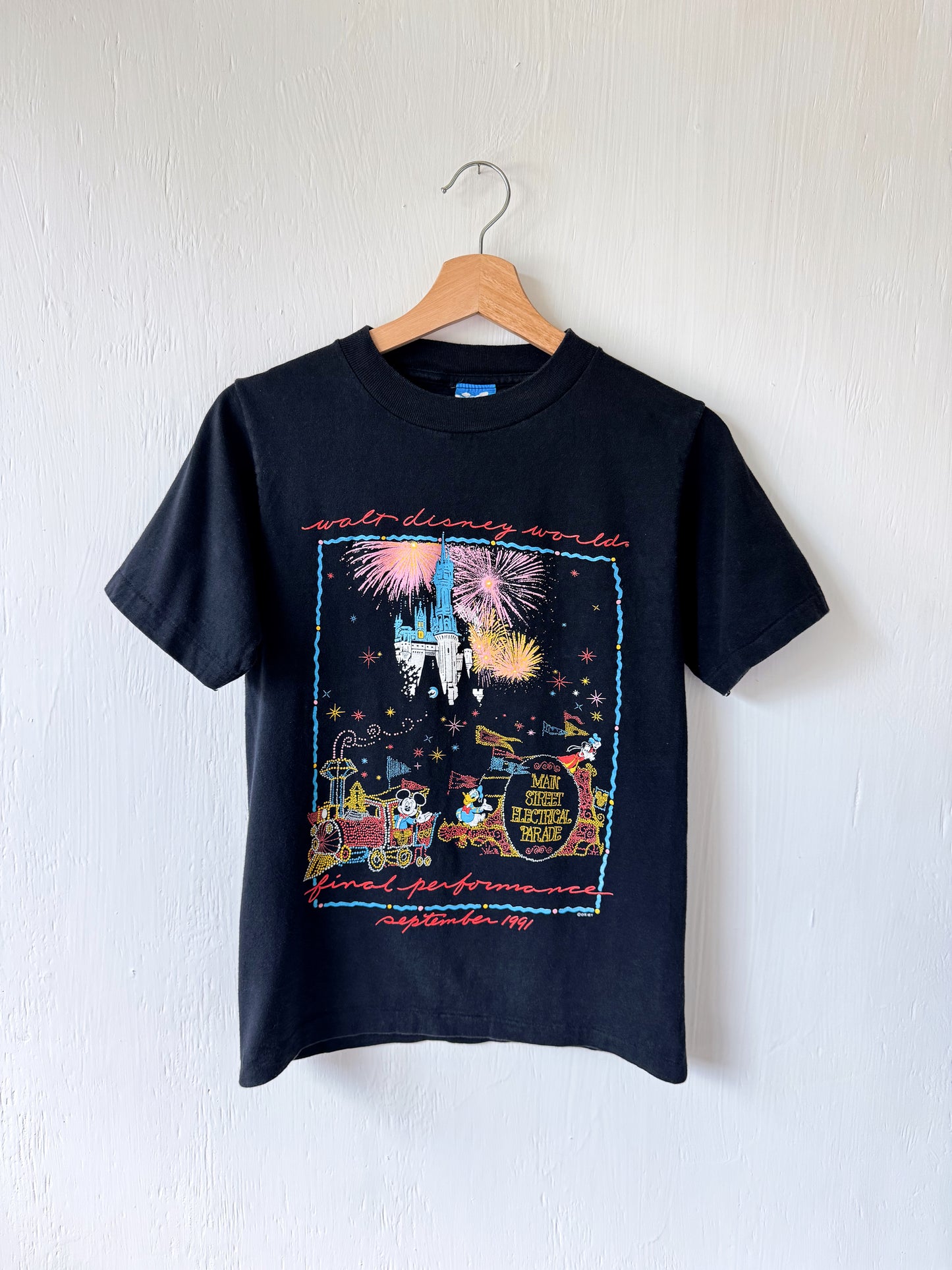 VINTAGE 1991 Main St Electric Parade Tee - YL