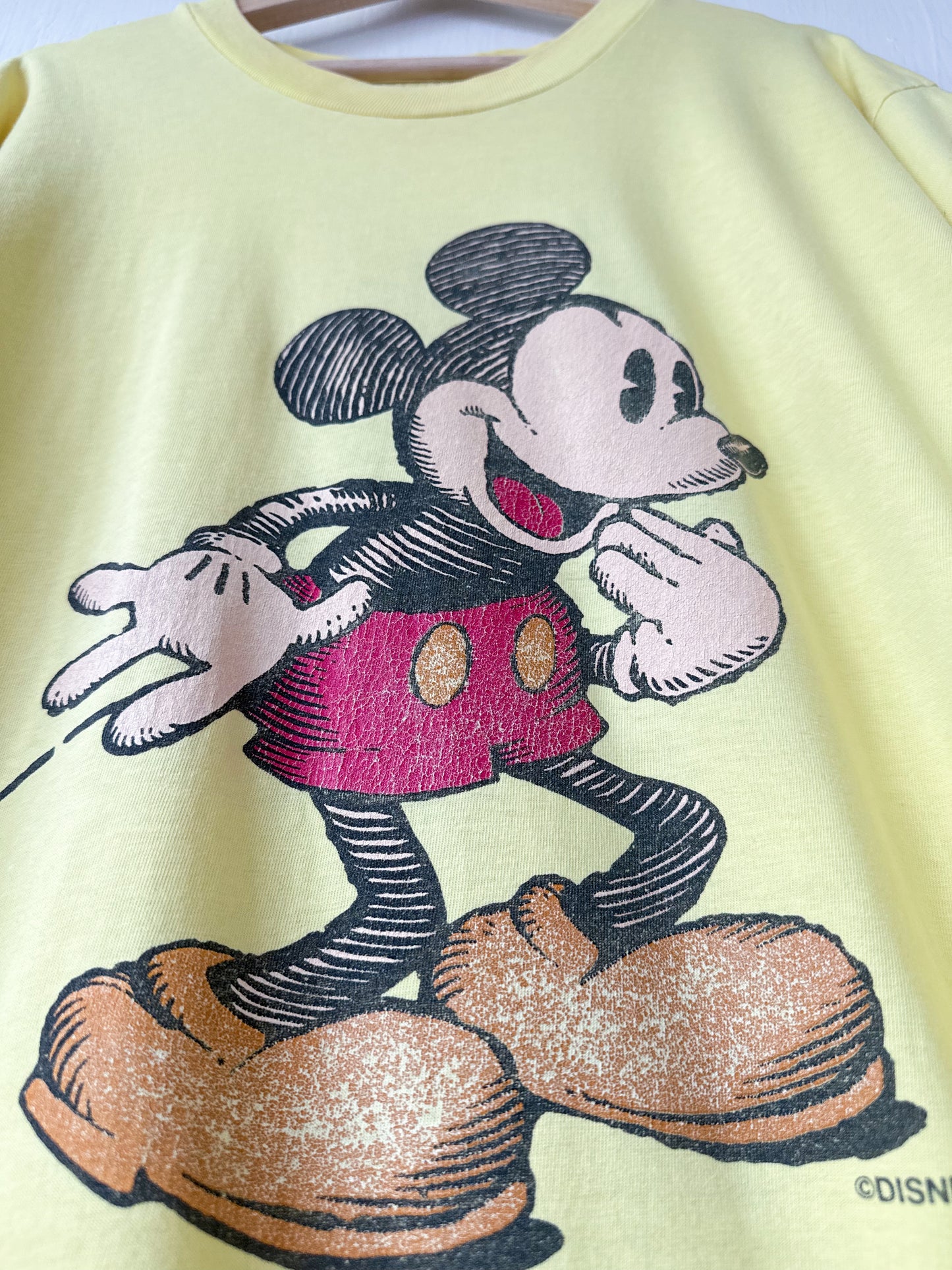 VINTAGE 90’s Classic Mickey Tee - L