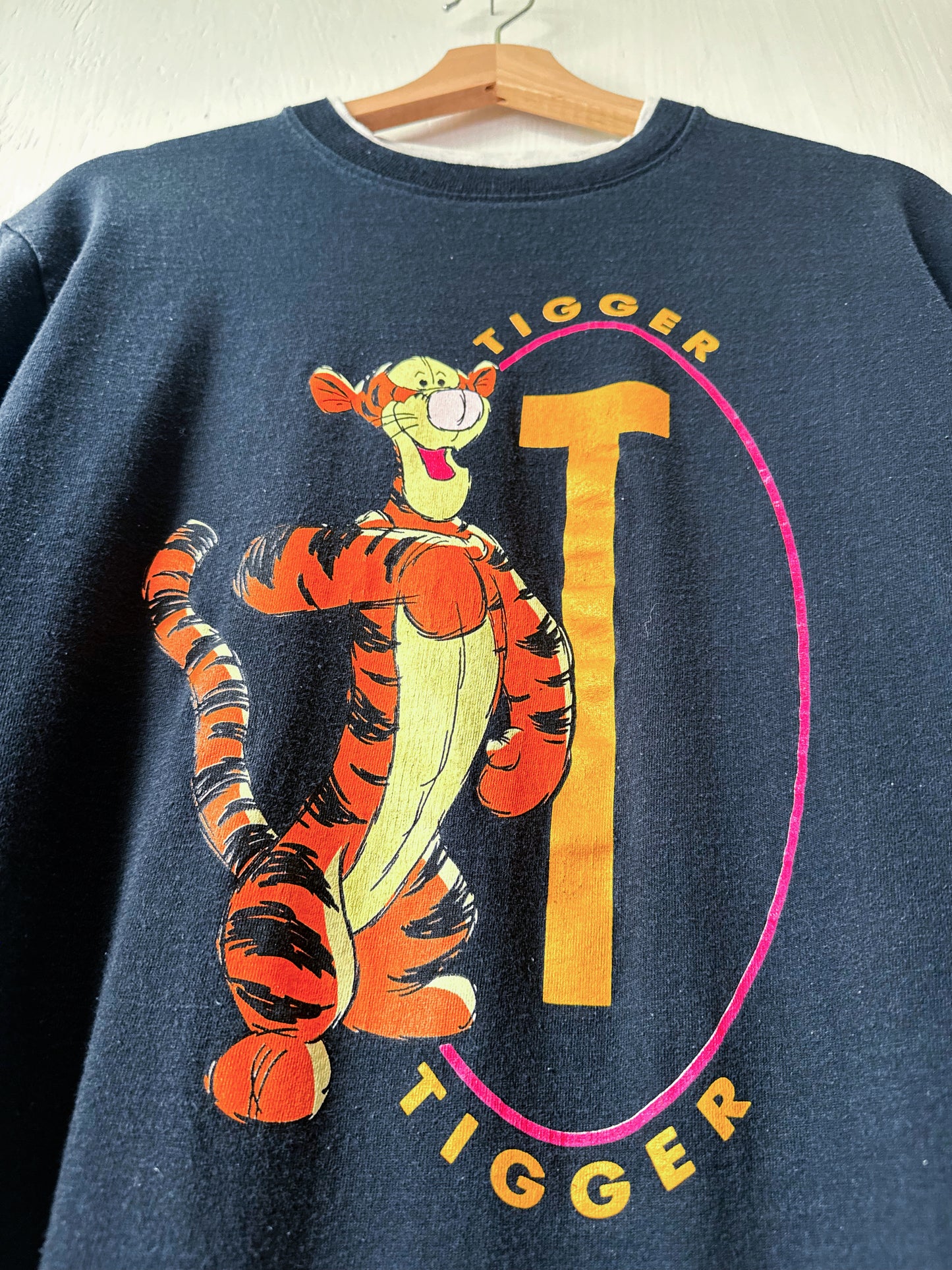 VINTAGE Disney Store Tigger Big “T” Tee - L