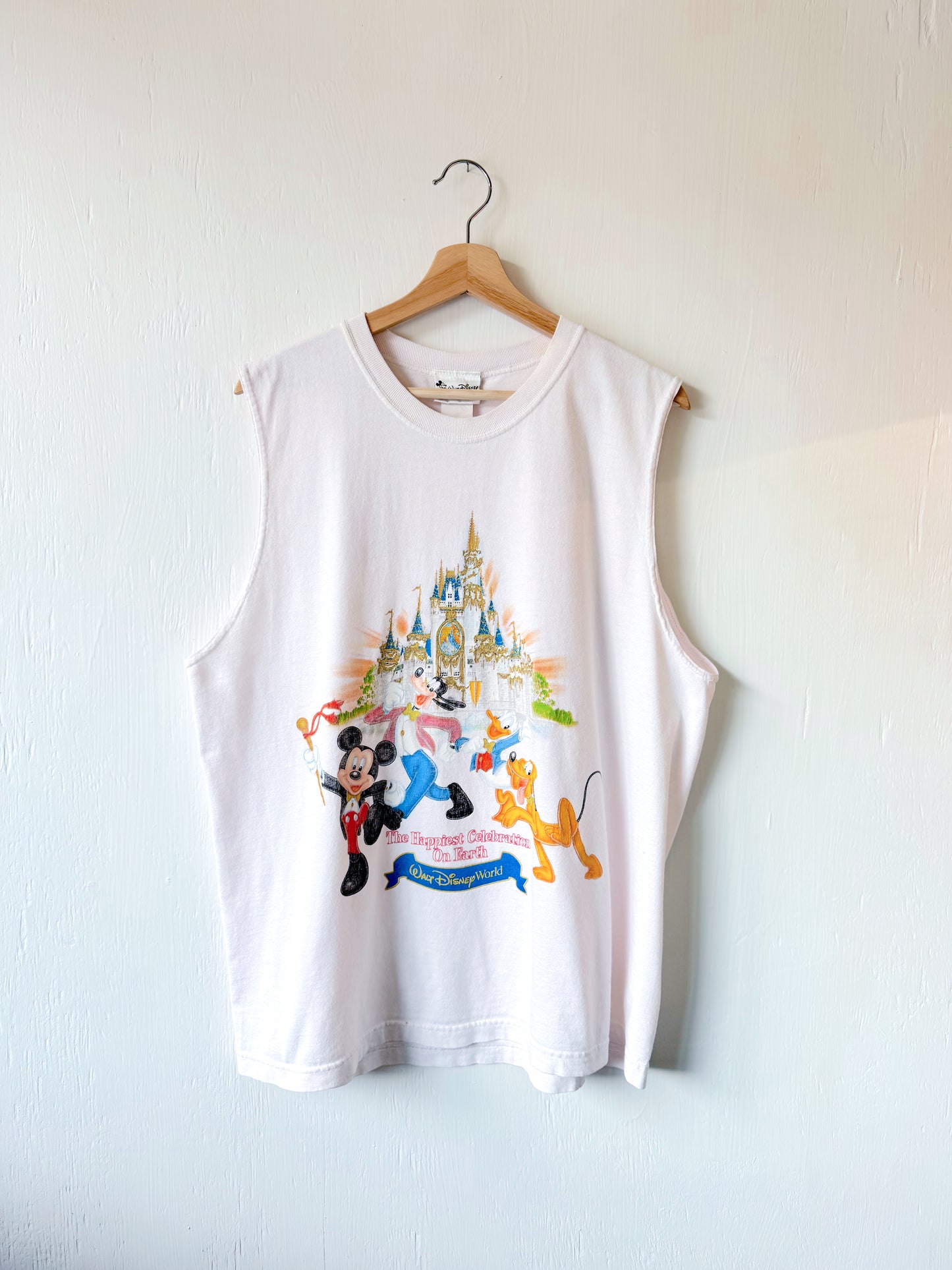 VINTAGE 90’s Happiest Celebration Tank - XL