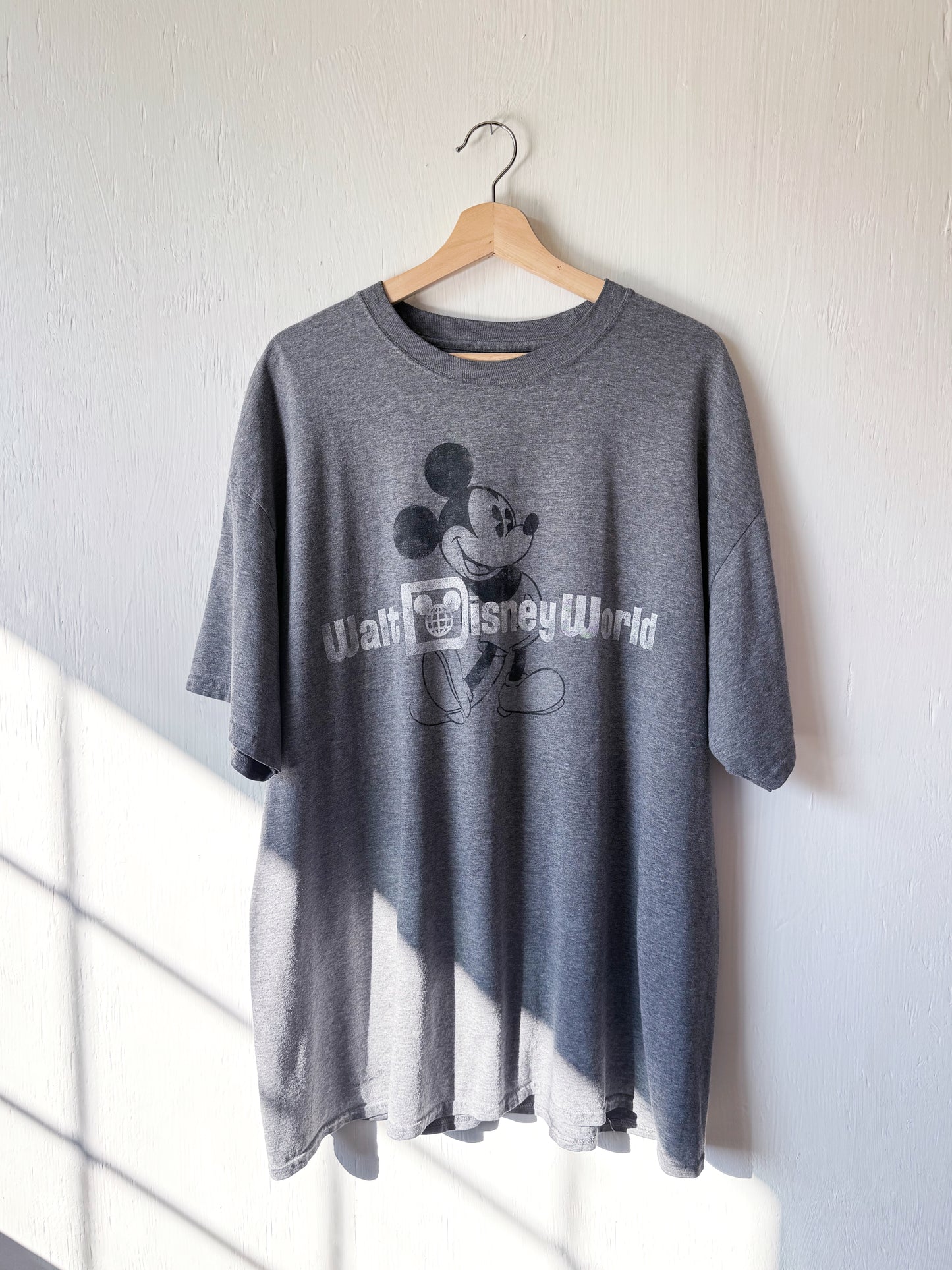 Disney Parks WDW Classic Grey Tee - 2X