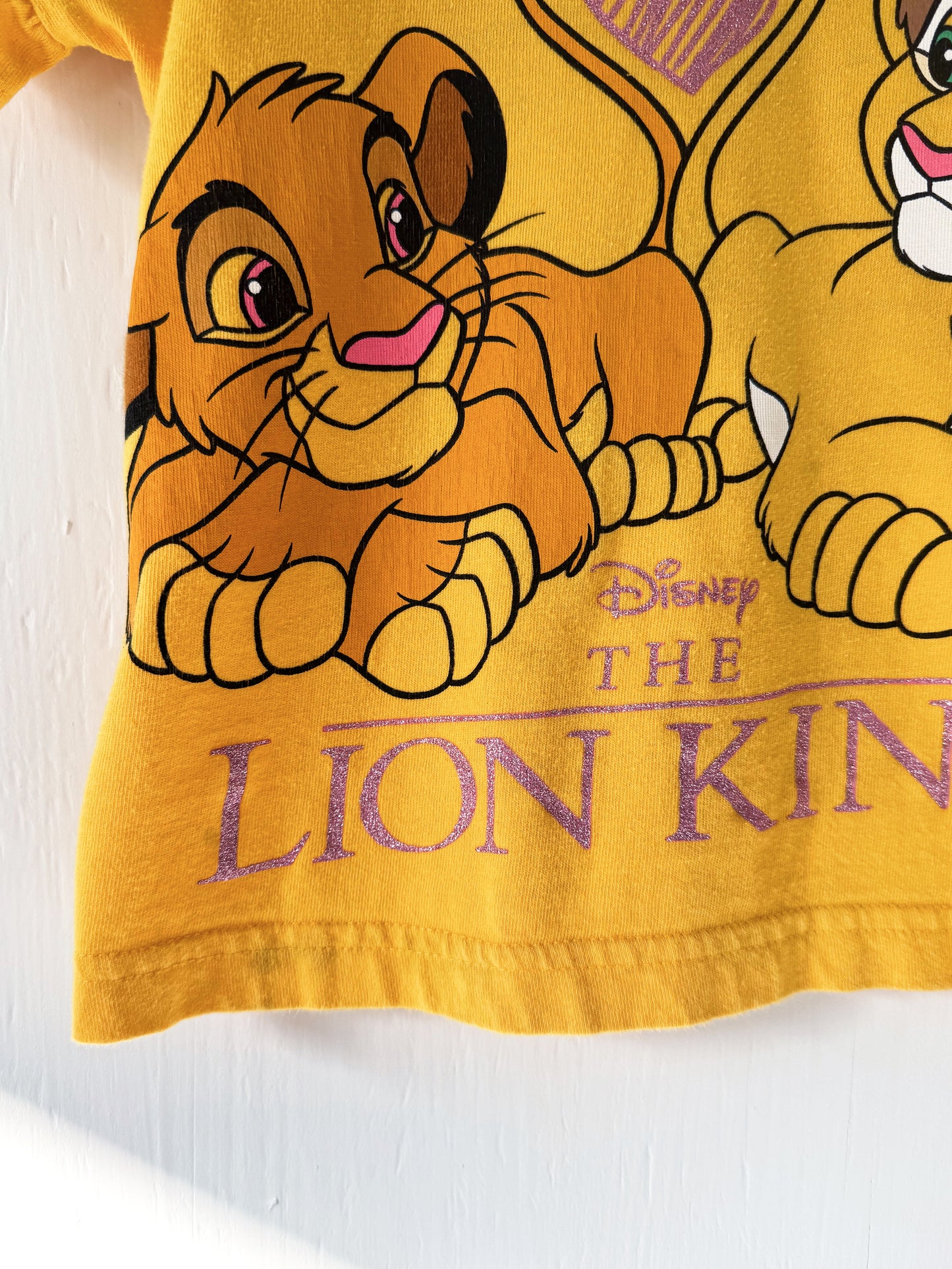 Ruffle Sleeve Lion King Tee - 2T