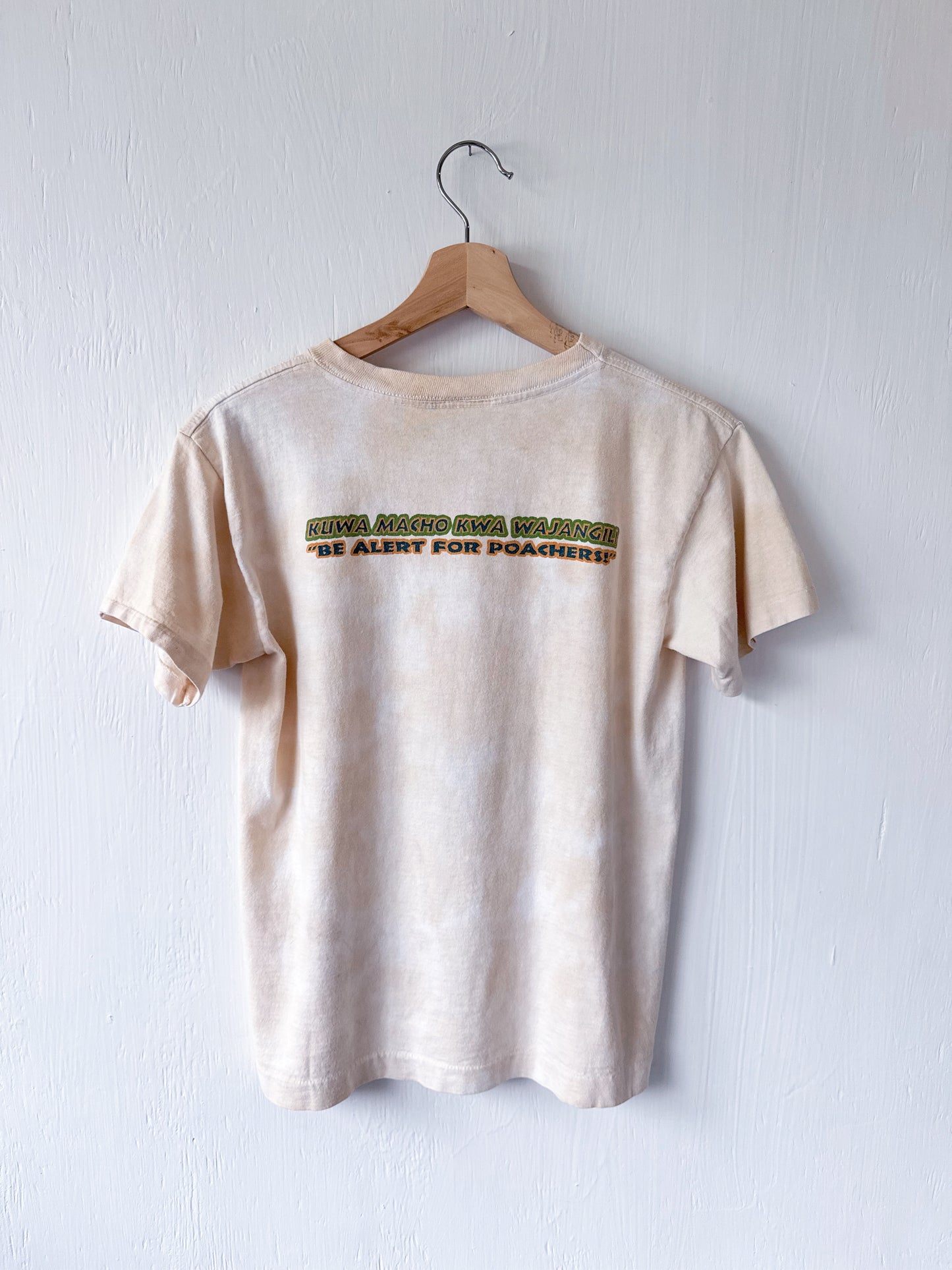 VINTAGE Animal Kingdom Kilimanjaro Safaris Attraction Tee - YL (8/10)