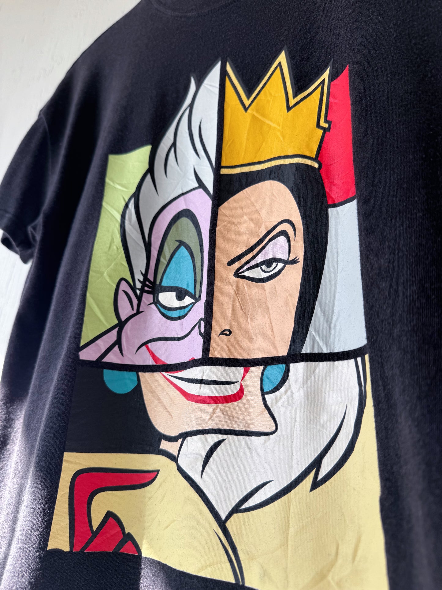 Lady Villains Faces Tee - L