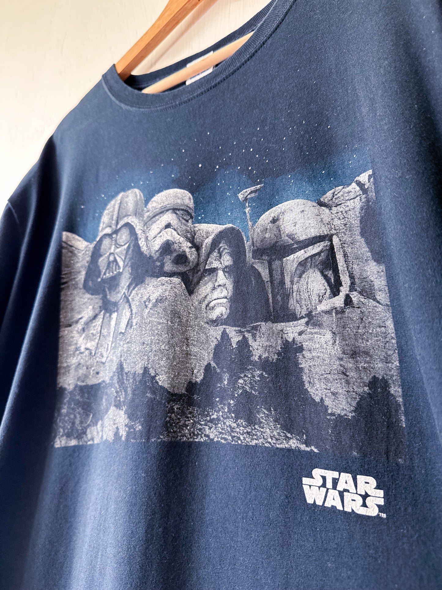VINTAGE 00’s Star Wars Mt Rushmore Tee - XL