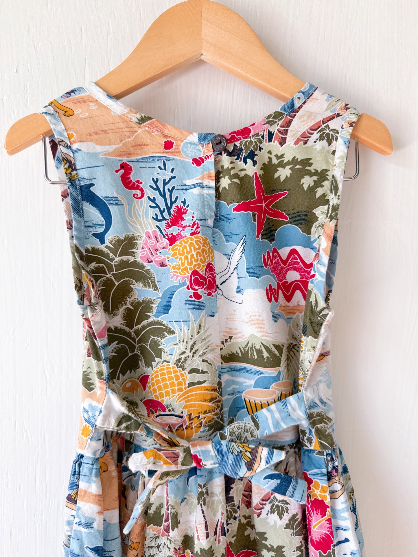 Disney Parks Polynesian / Hawaiian Dress - 4T