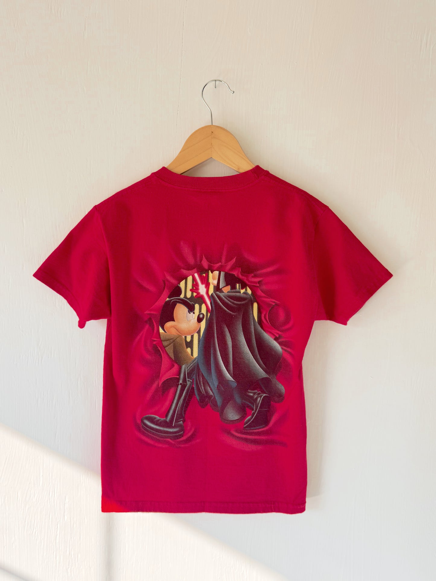 Star Wars Mickey Goofy Light Saber Tee - YS (6-8)
