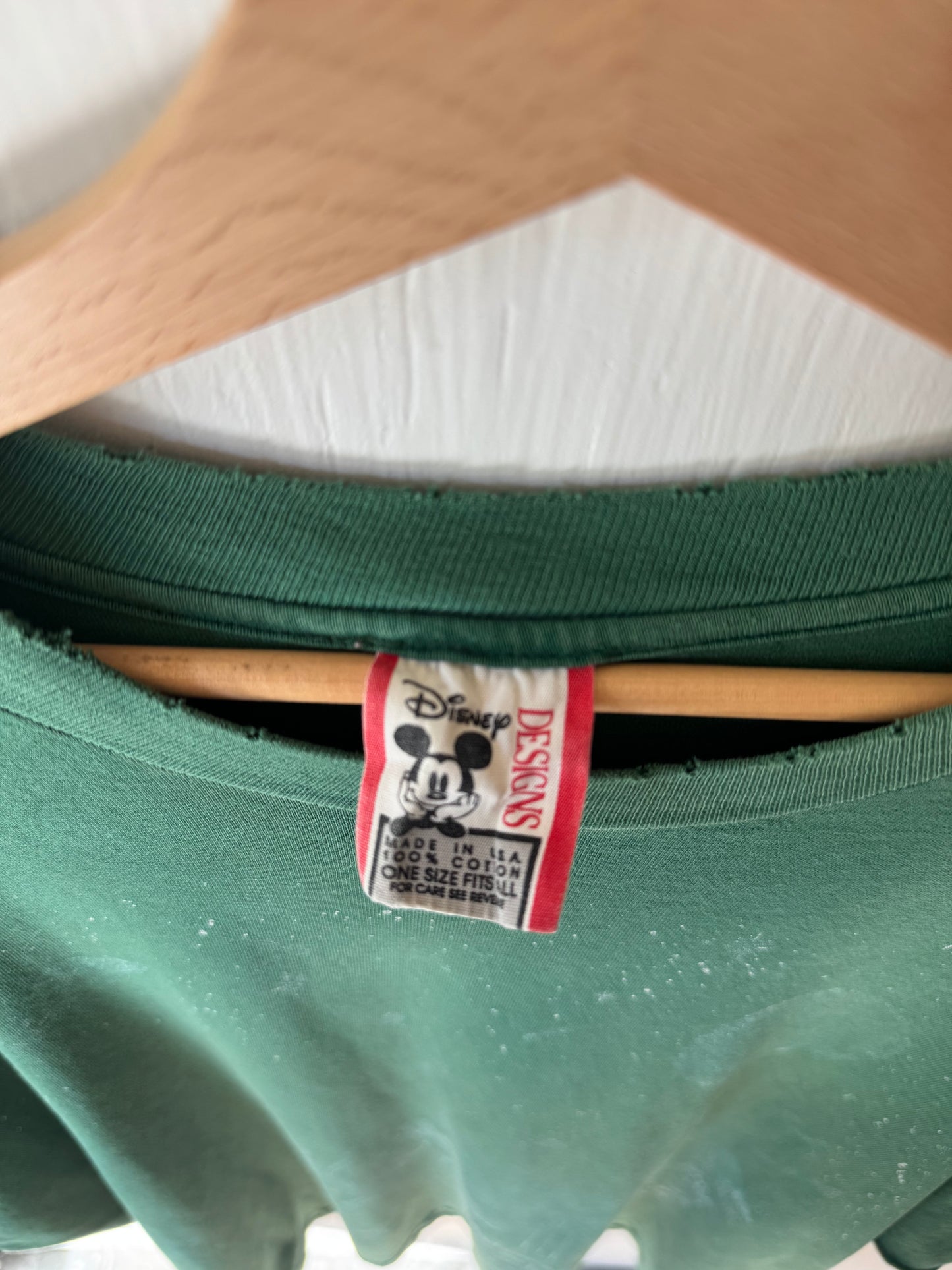 VINTAGE 90’s WDW Scene Tee - XL