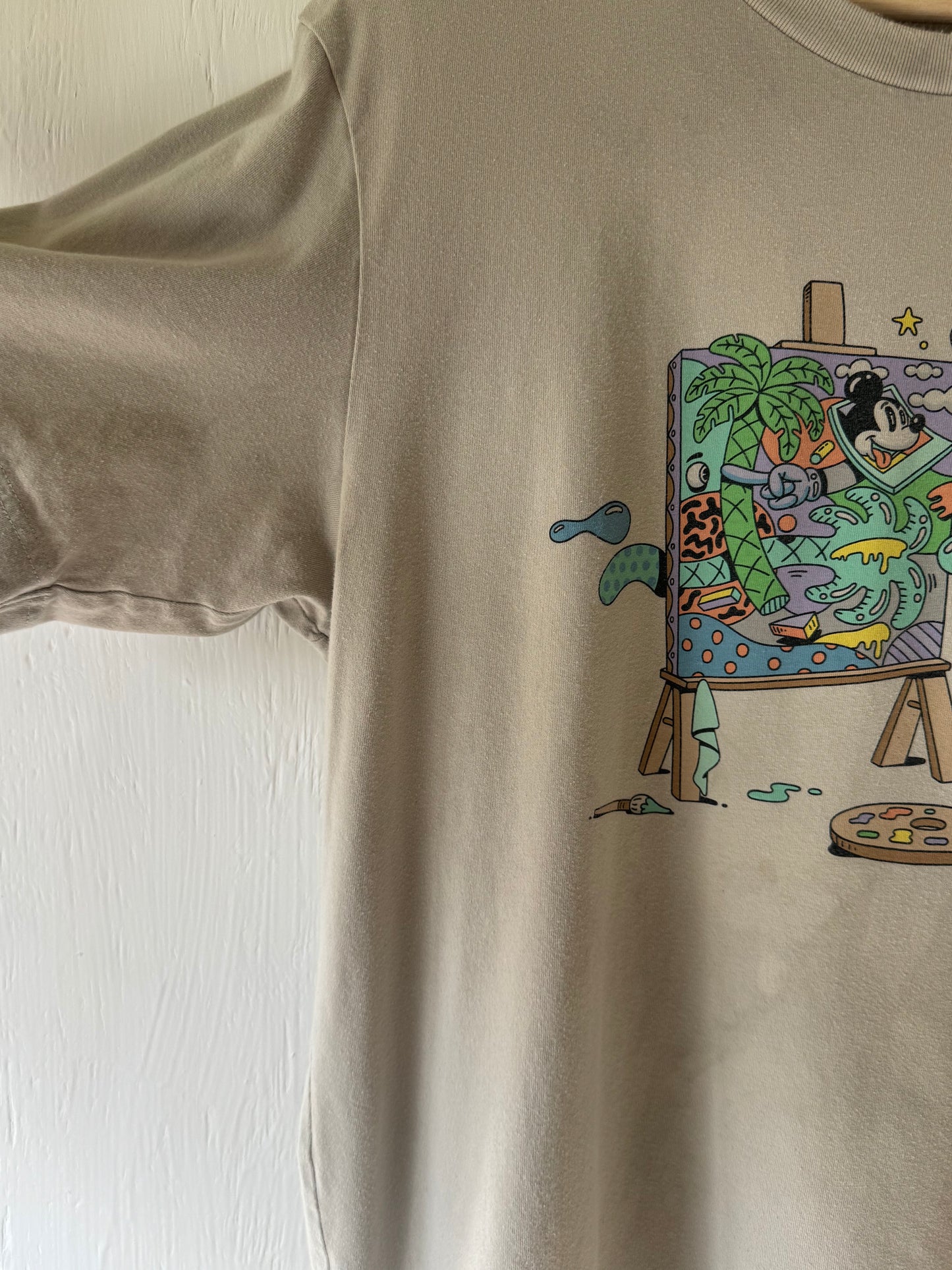 Mickey S Harrington Art Tee - M