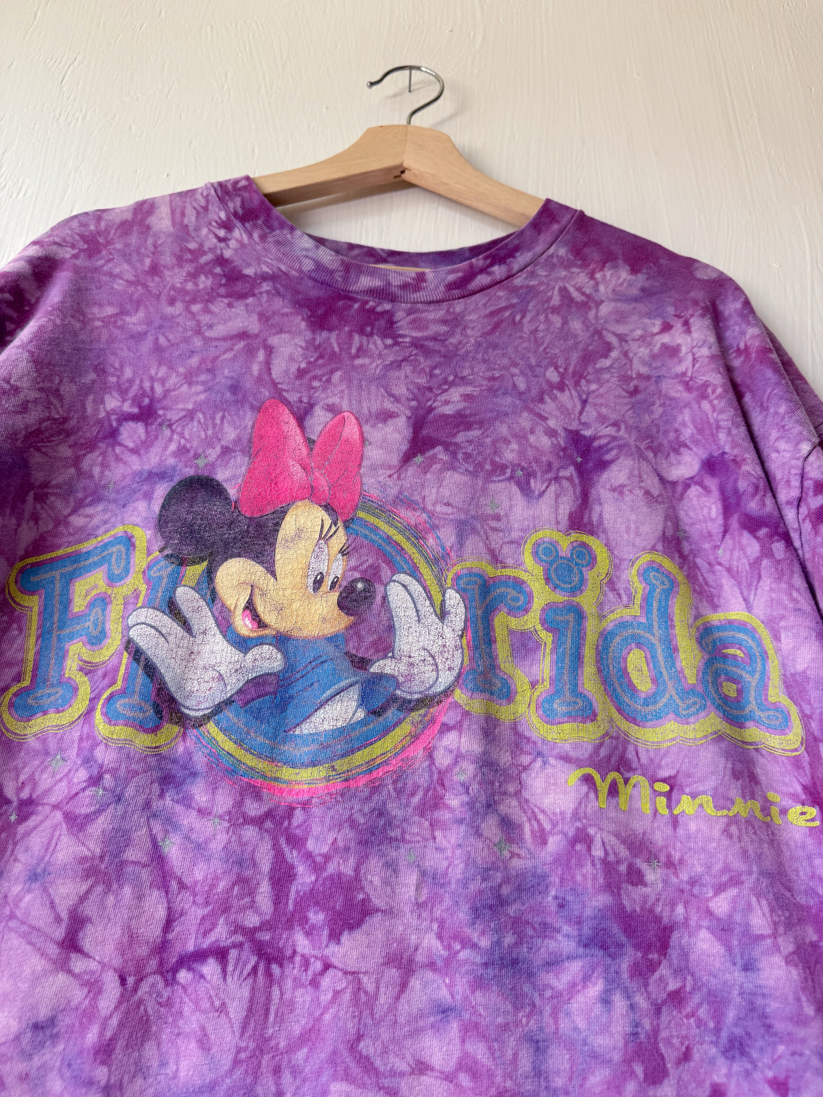 VINTAGE 90’s Minnie Florida Tie Dye Tee - 1X