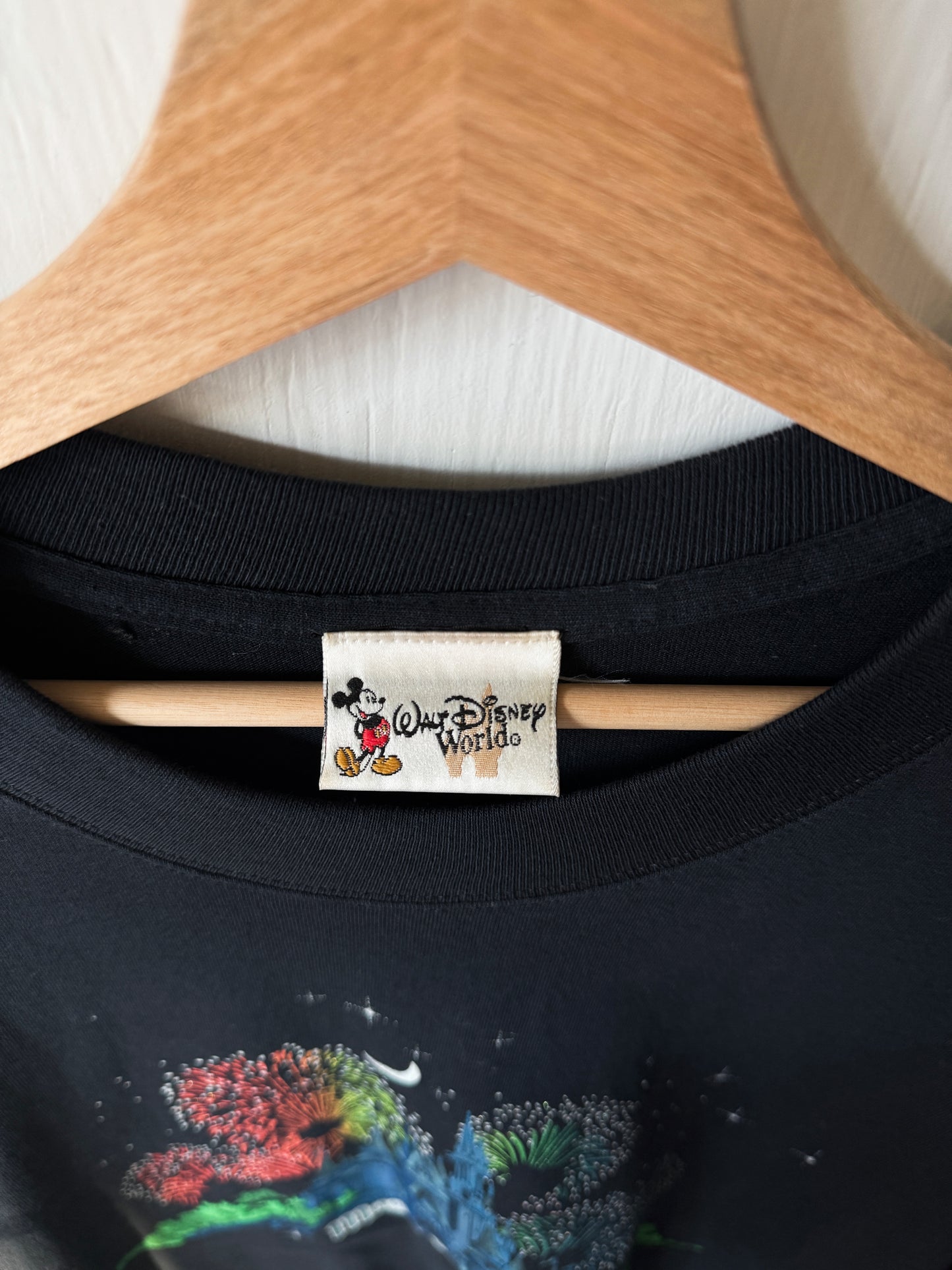 VINTAGE Magic Kingdom Iridescent Castle Tee - L