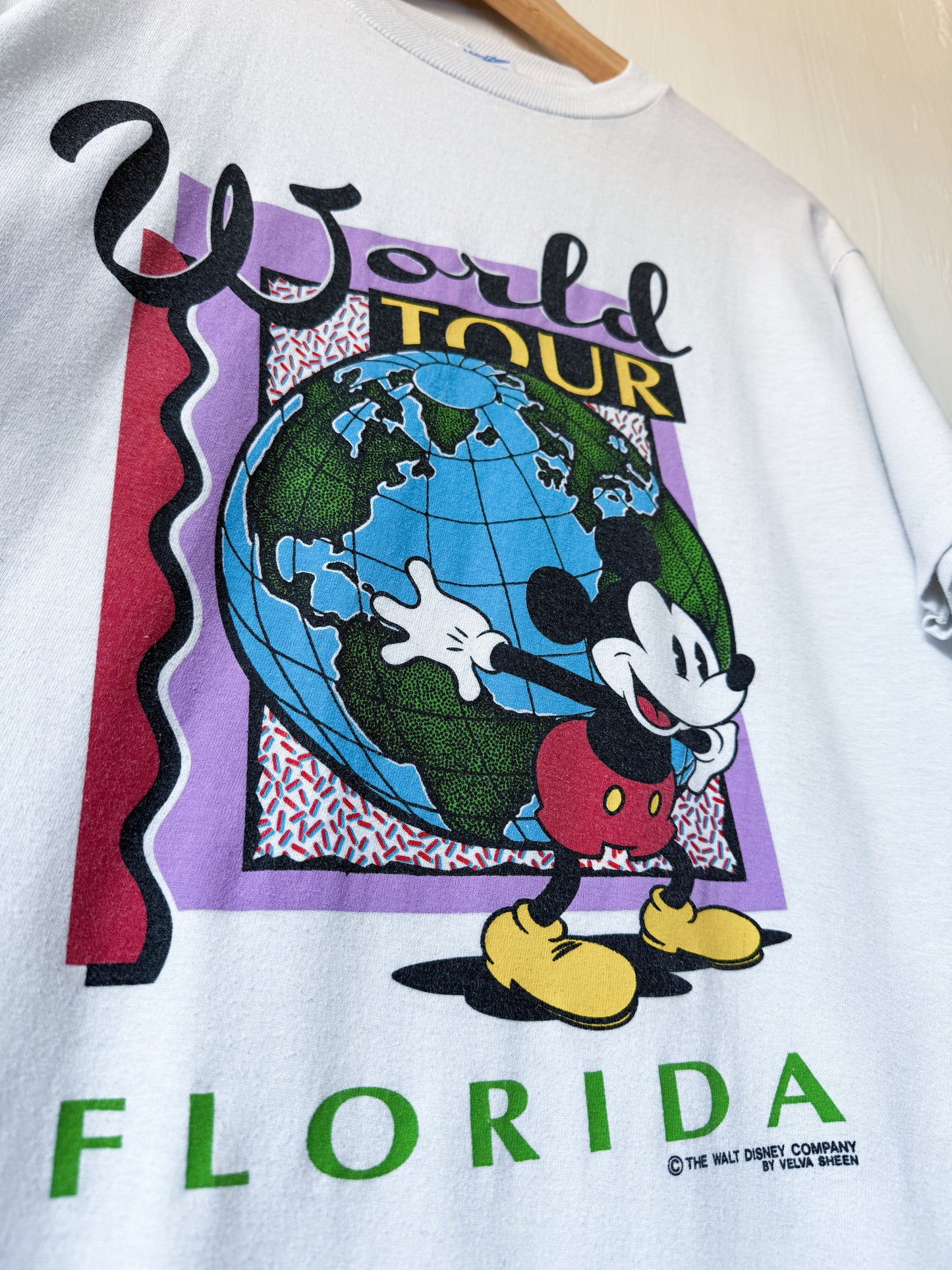 VINTAGE 90’s Rare World Tour Florida Tee - L