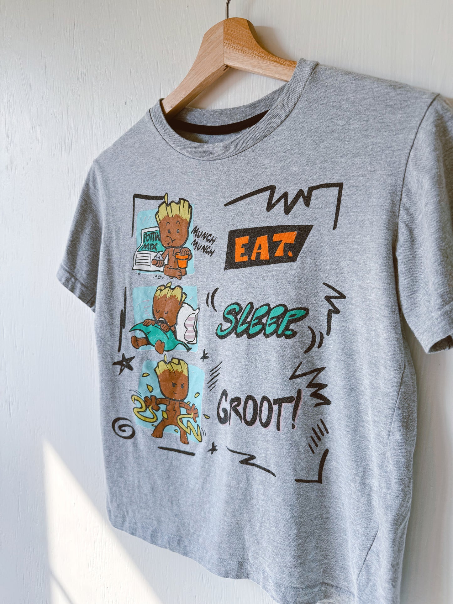 Eat Sleep Groot Tee - Y10/12