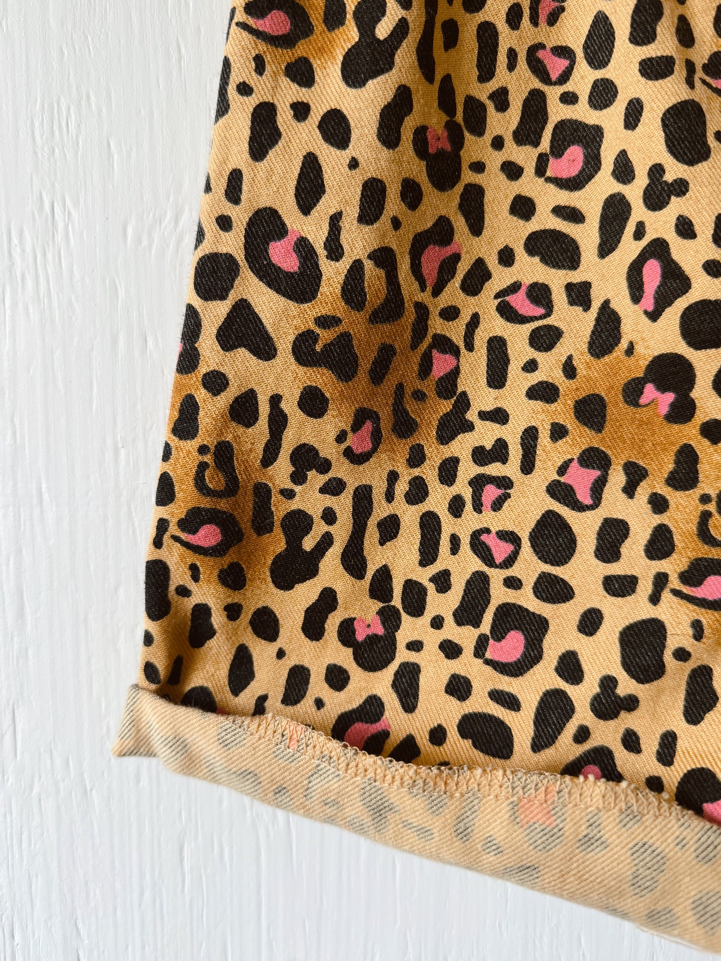 Minnie Animal Print Shorts - 4T