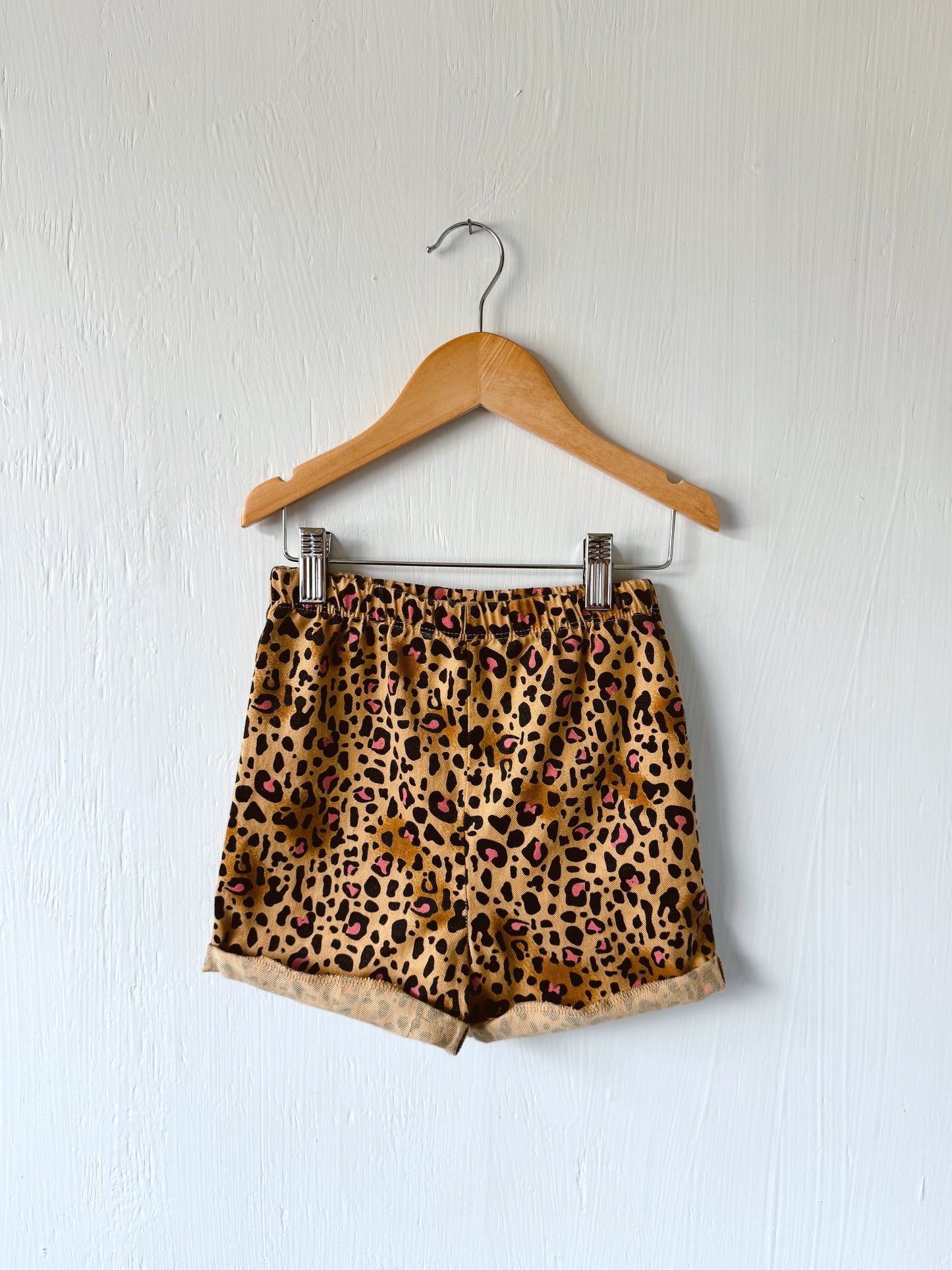 Minnie Animal Print Shorts - 4T