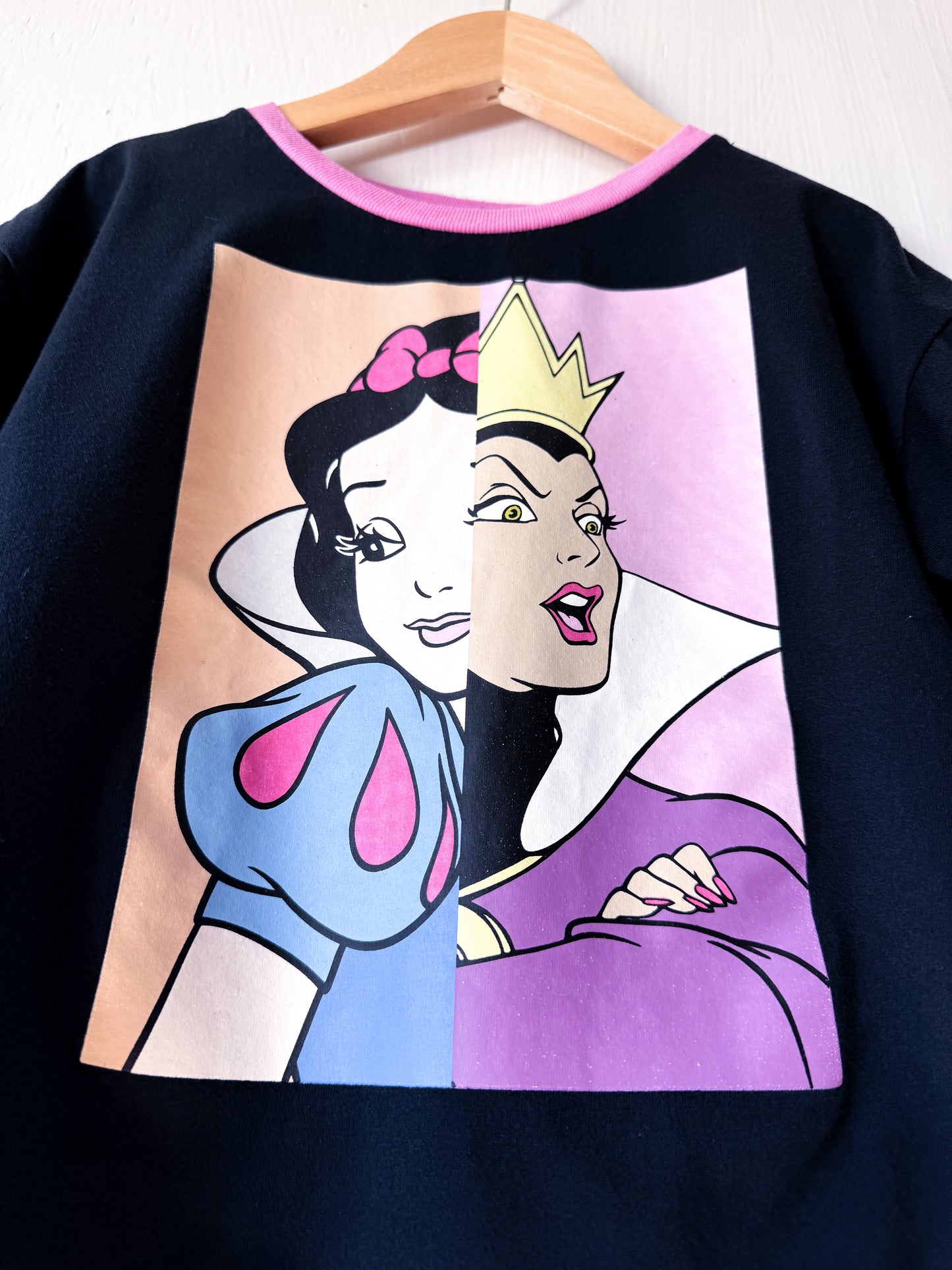 Snow White + Evil Queen Ringer Tee - YM (8)