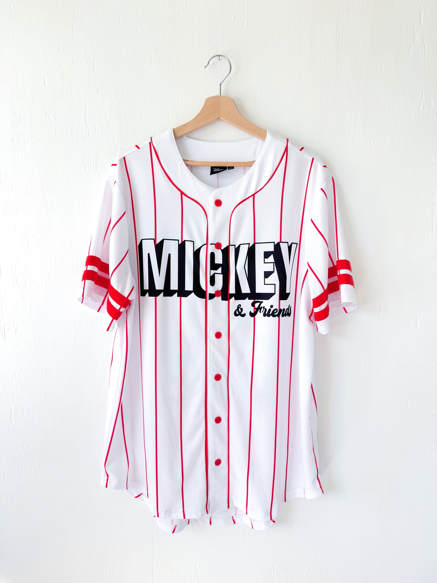 Mickey + Friends Striped Jersey - L