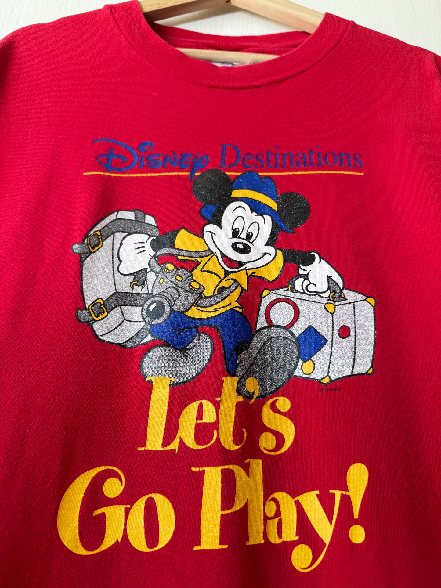 VINTAGE 90’s Disney Destinations Tee - XL
