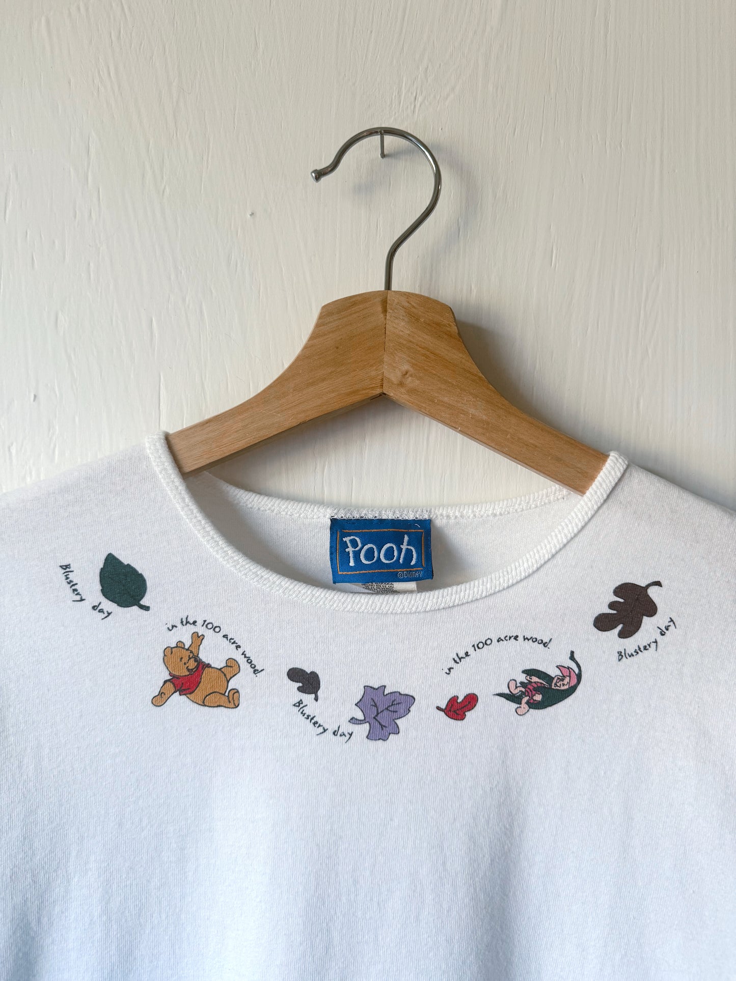 VINTAGE Fall Pooh Top - M/L