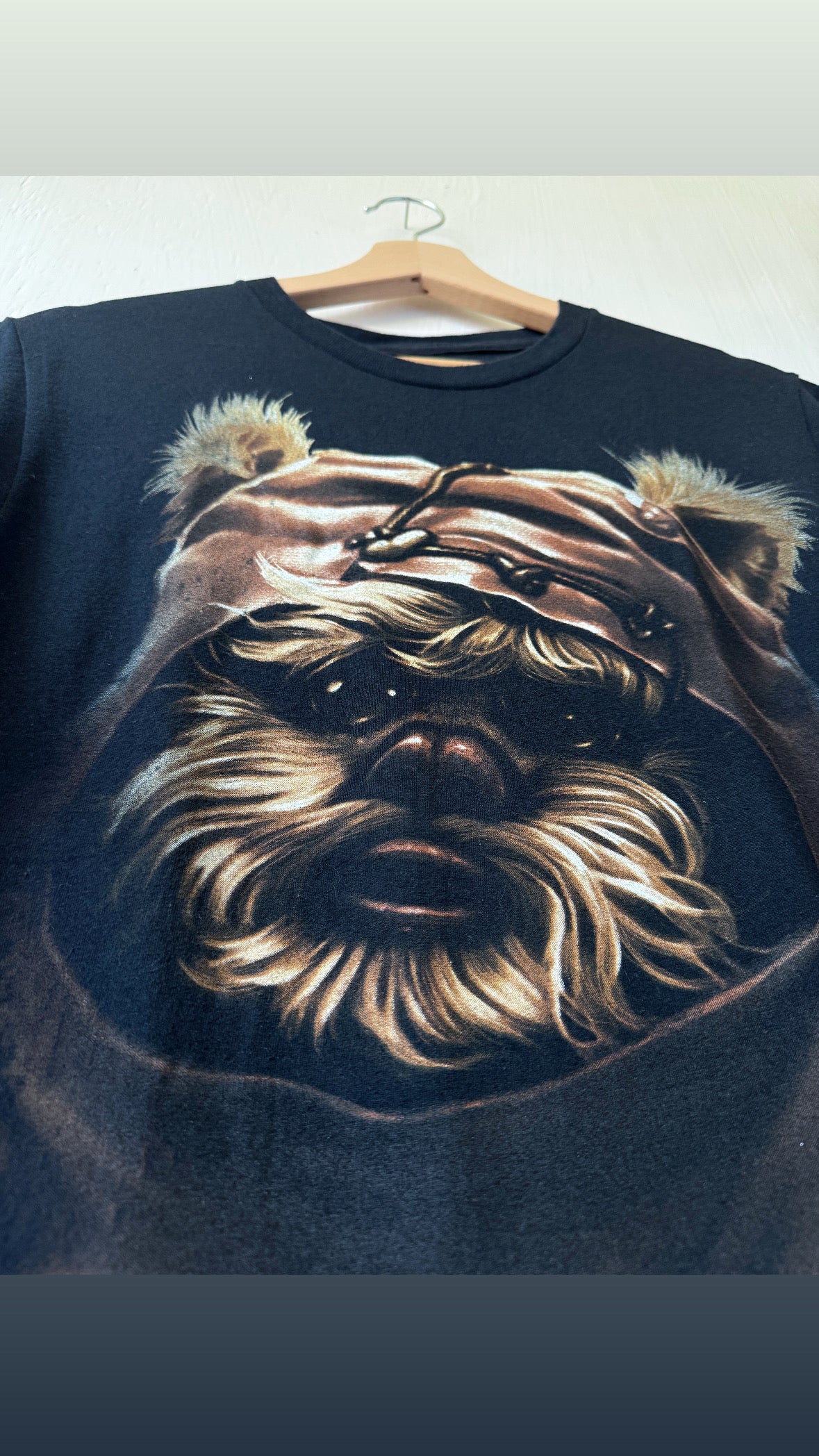 Star Wars Big Face Ewok Tee - M