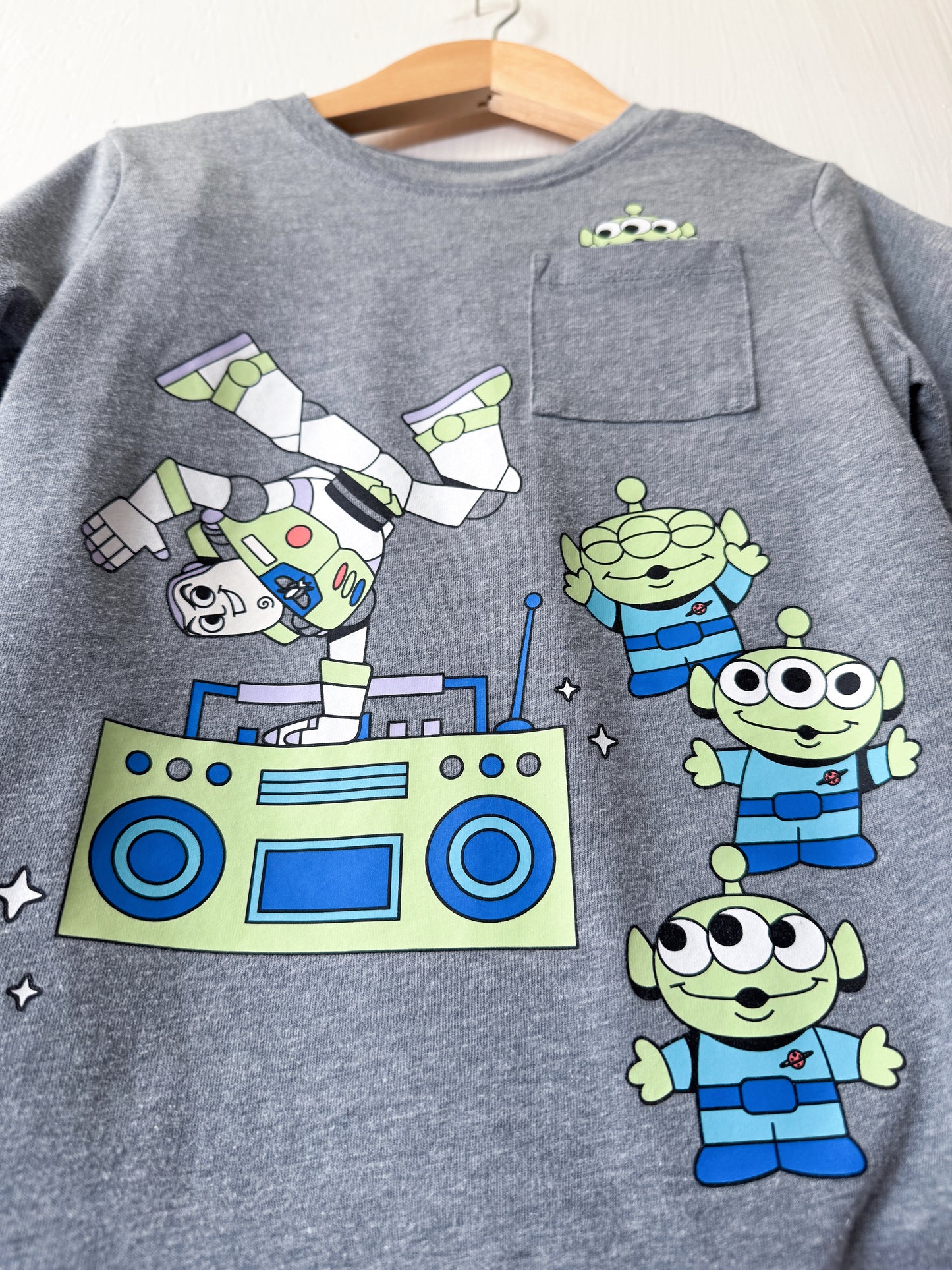 Buzz + Aliens Toy Story Tee - 5T