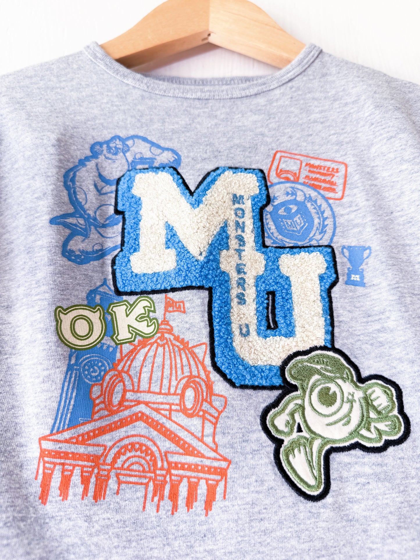 Disney Parks Monster’s Inc University Patch Tee - YXS (4)