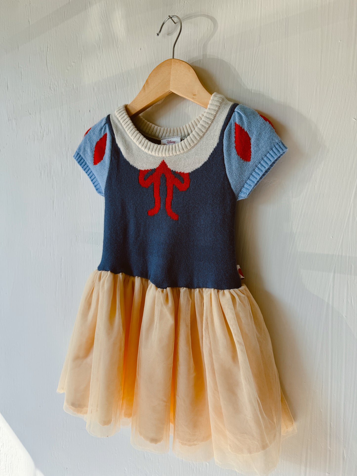 Snow White Knit Dress - 2T