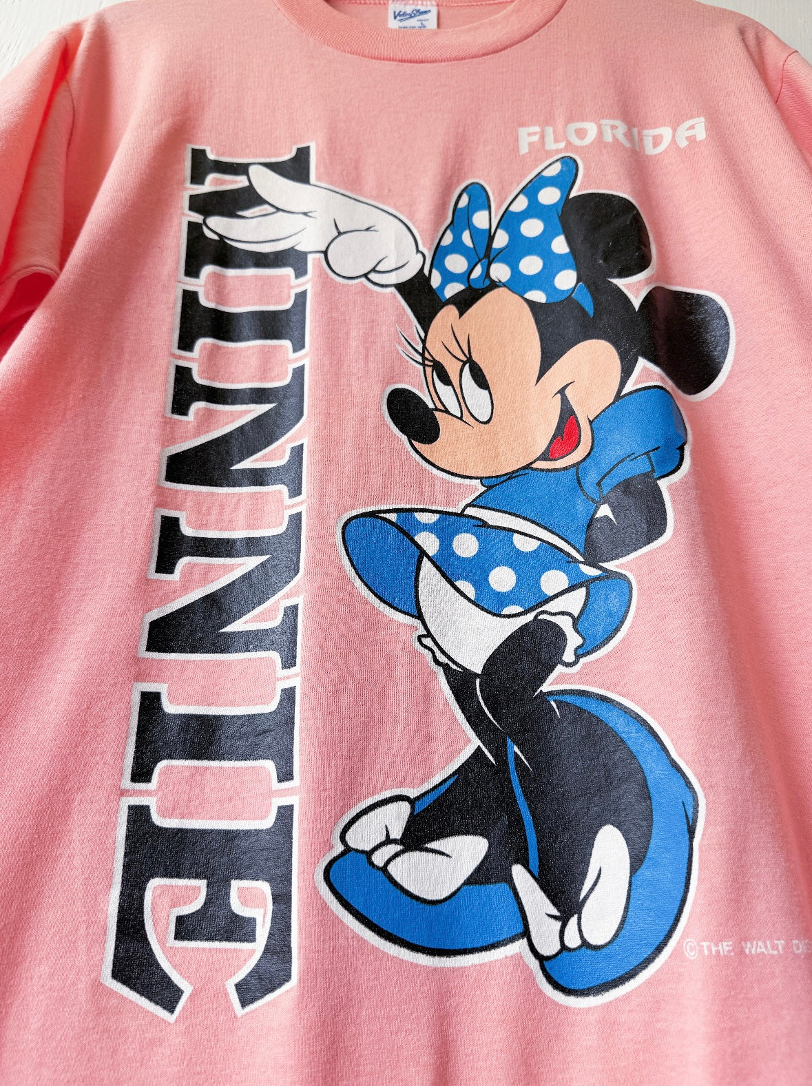 VINTAGE 90’s Polka Dot Minnie Tee - L