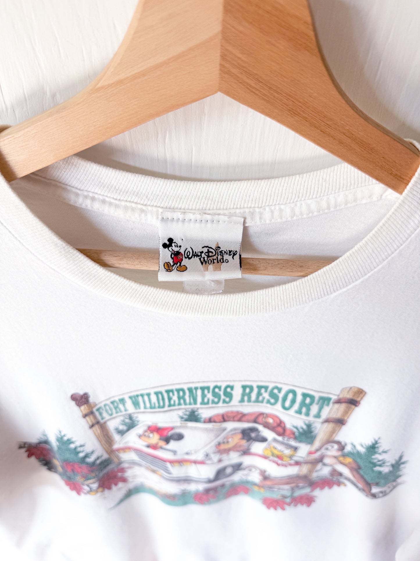 VINTAGE 90’s Fort Wilderness Front Back Tee - L