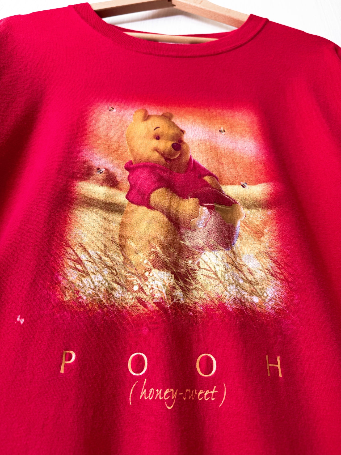 VINTAGE 90’s Disney Store Pooh Wheat Field Tee - 1X/2X