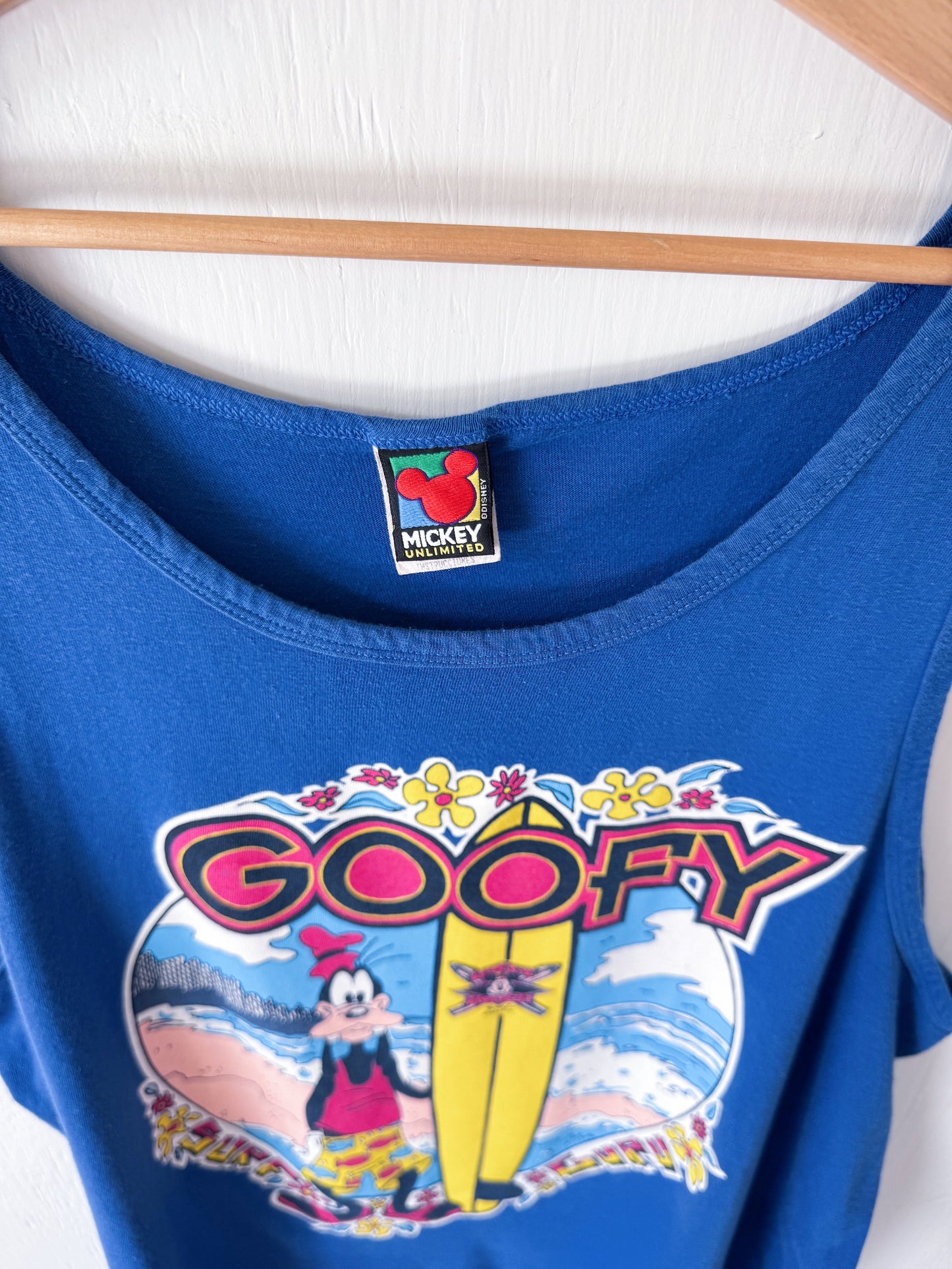 VINTAGE 90’s Goofy Surf Tank - XL
