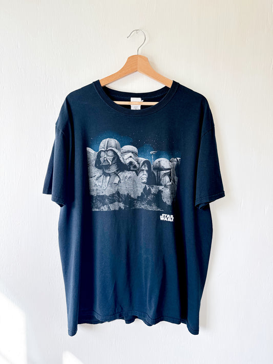 VINTAGE 00’s Star Wars Mt Rushmore Tee - XL