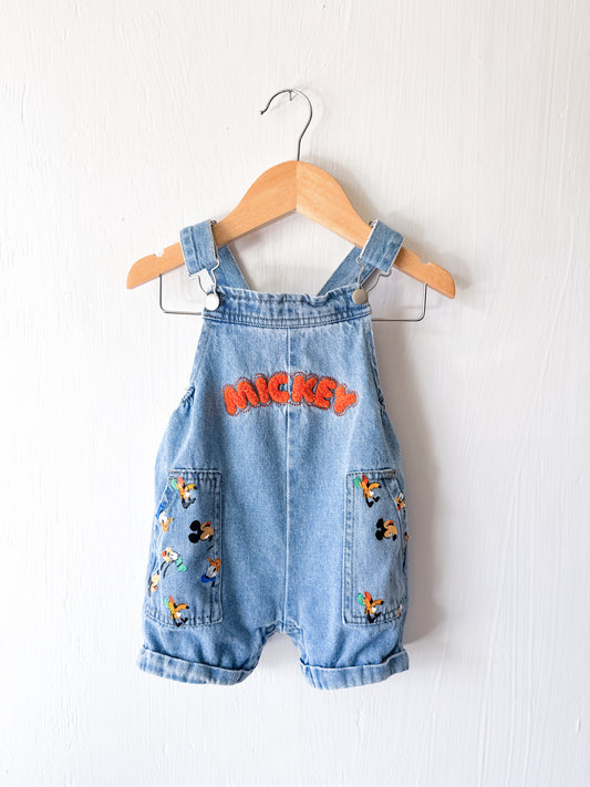 Mickey + Friends Overalls - 18M