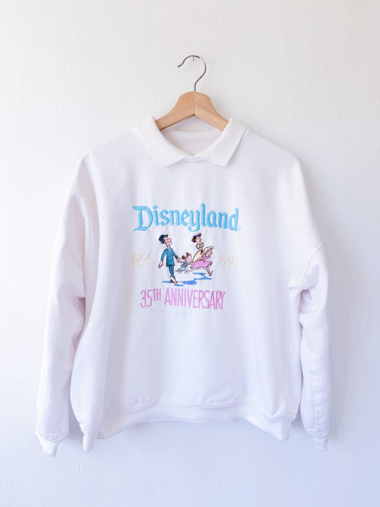 VINTAGE 1990 Rare Company D Disneyland Crewneck - XL