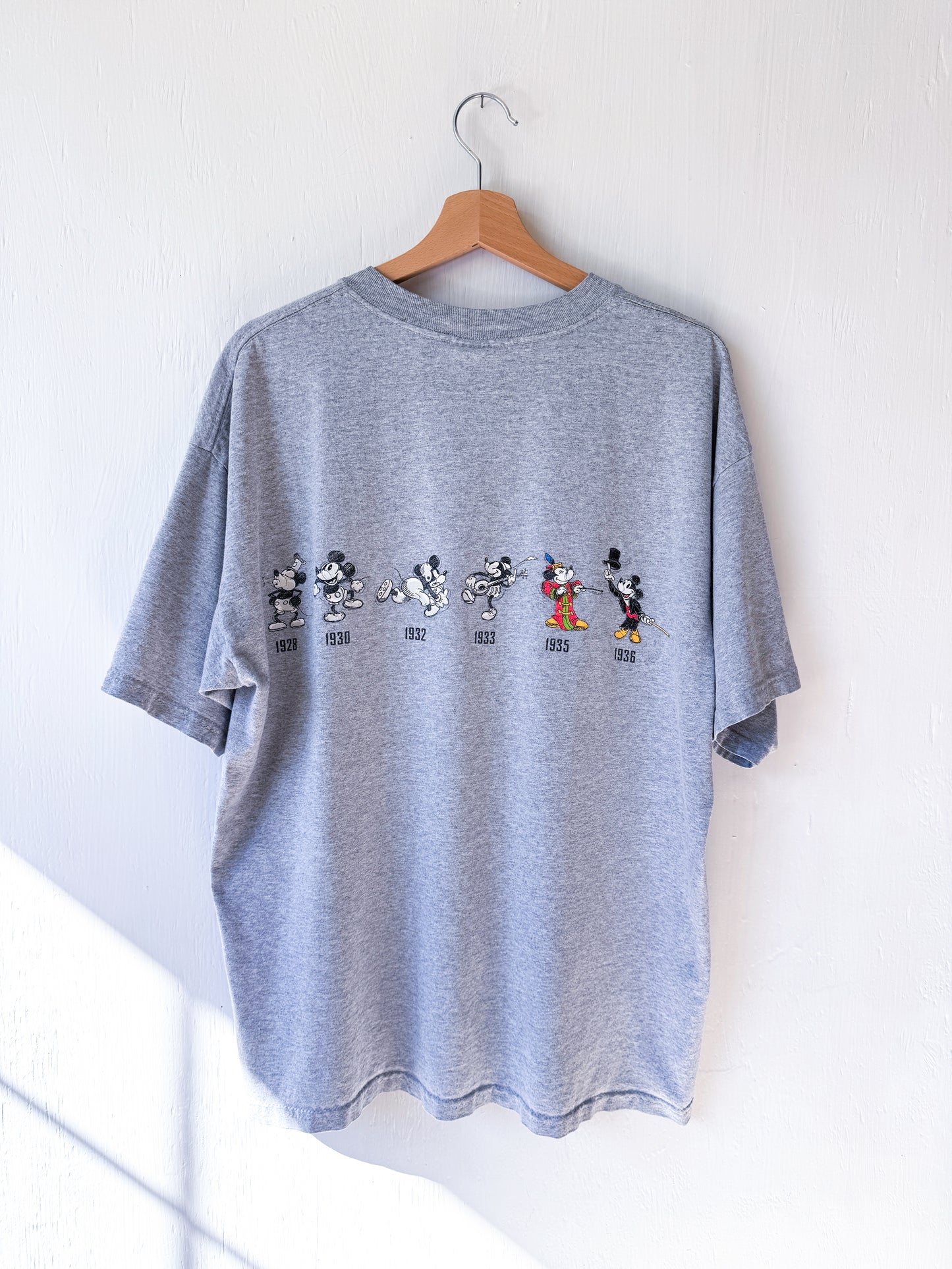 VINTAGE ‘01 Mickey Through The Years Tee - XL