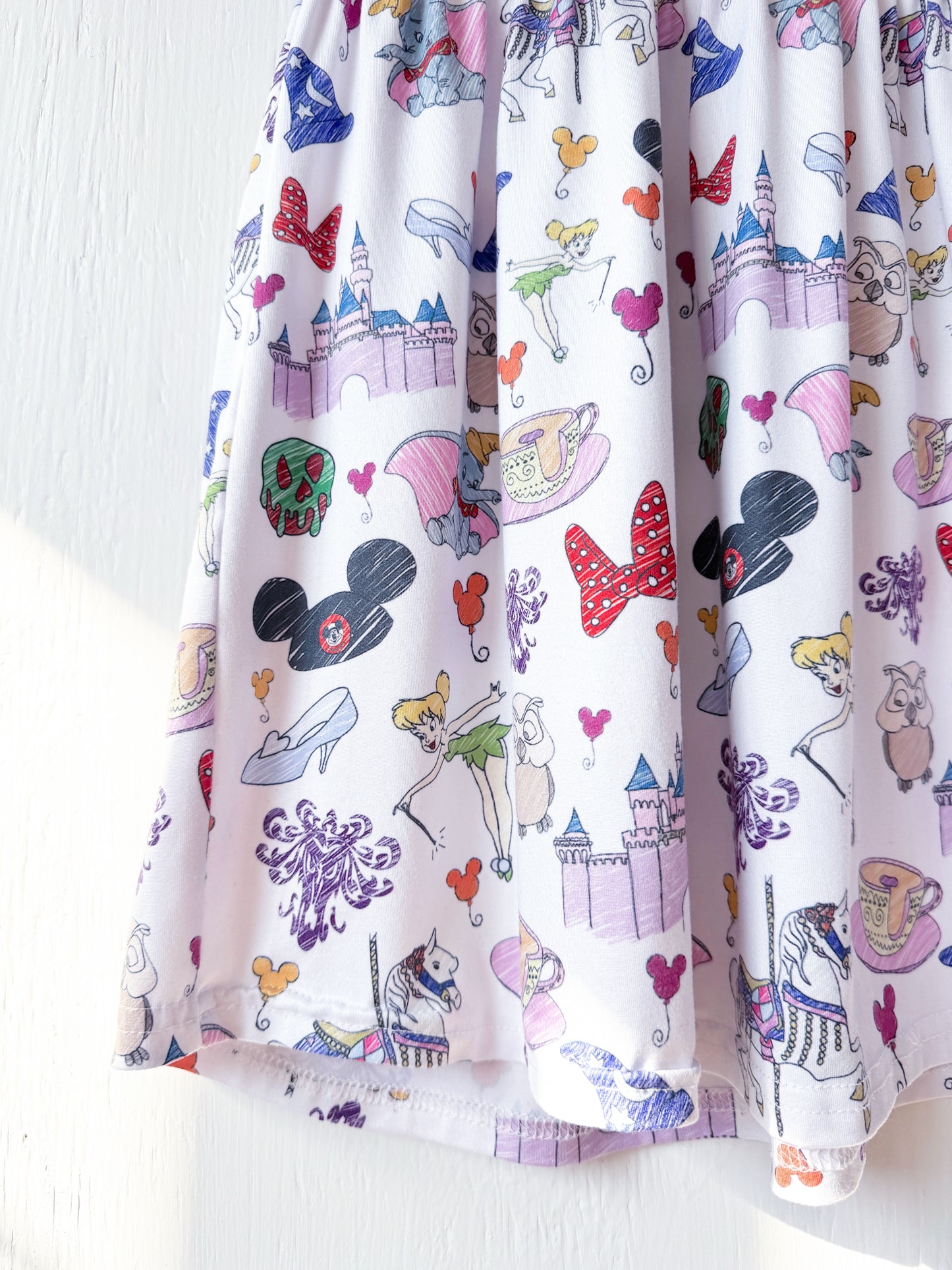 Park Icons Flutter Dress - 6/6X