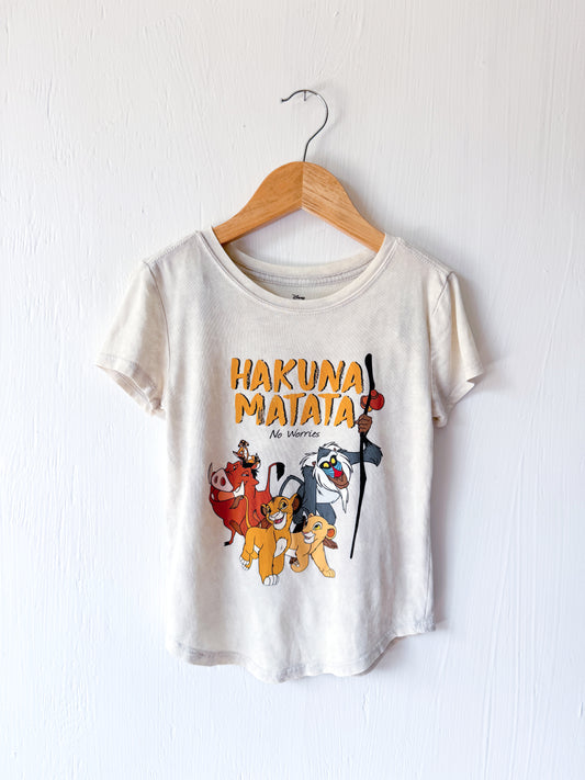 Lion King Hakuna Matata Soft Tee - 5T
