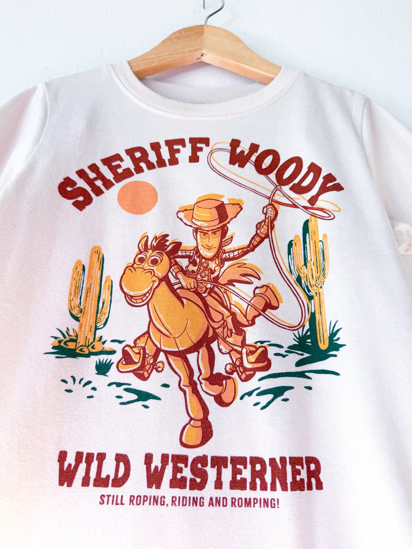 Toy Story Sheriff Woody Tee - YXS