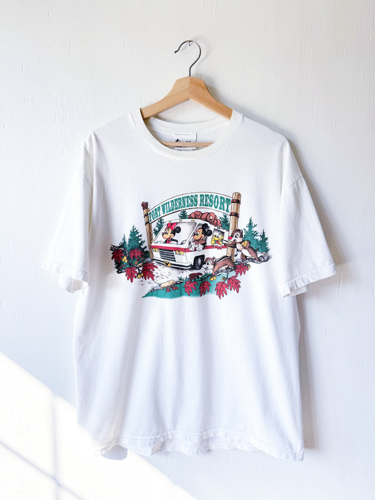 VINTAGE 90’s Fort Wilderness Front Back Tee - L