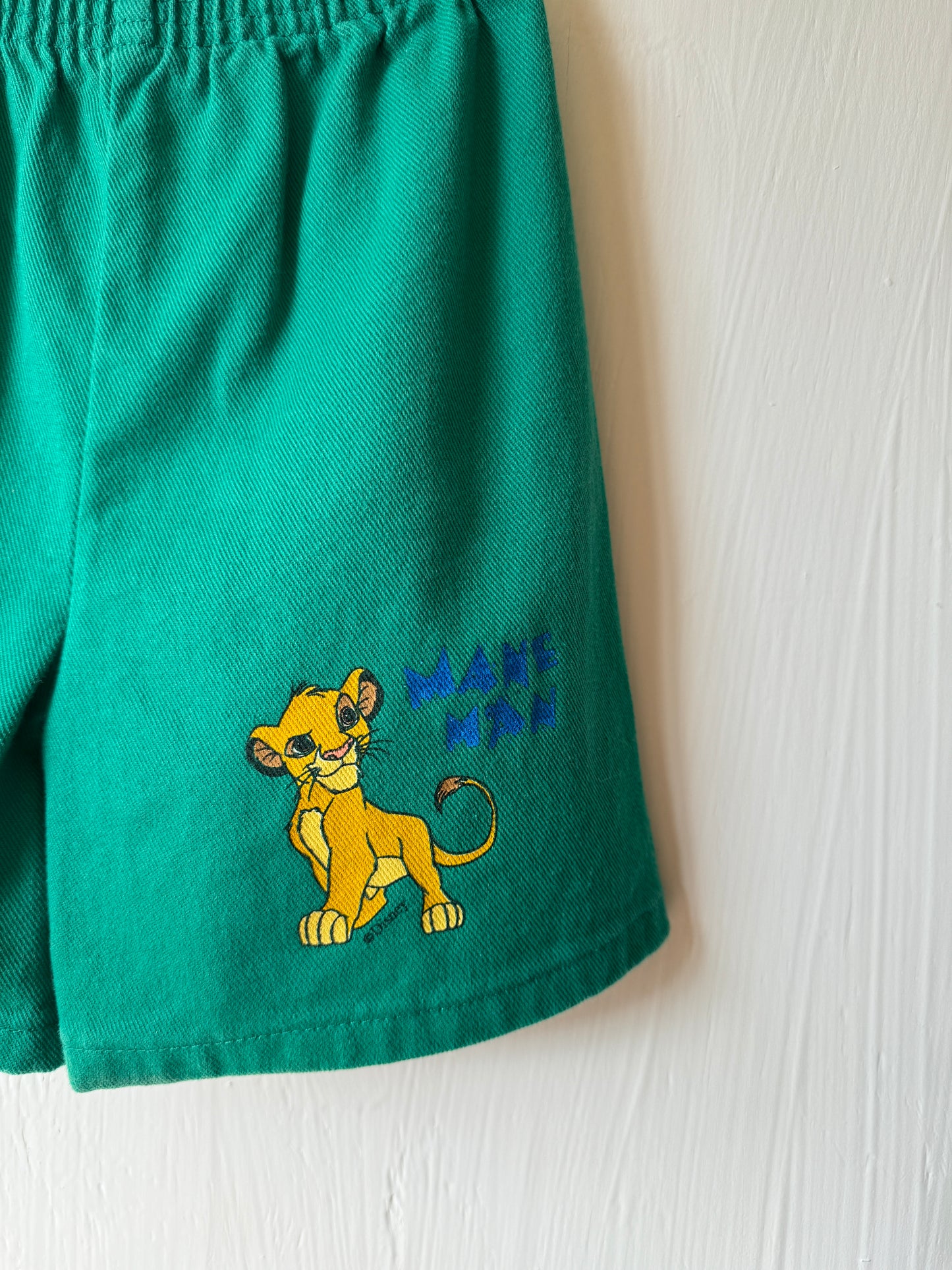 VINTAGE Rare Simba Shorts - 4T