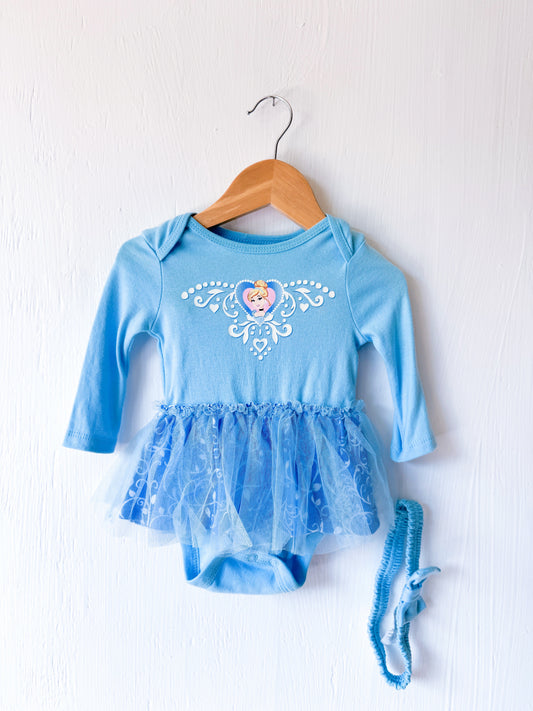 NEW Baby Cinderella Onesie - 3/6M