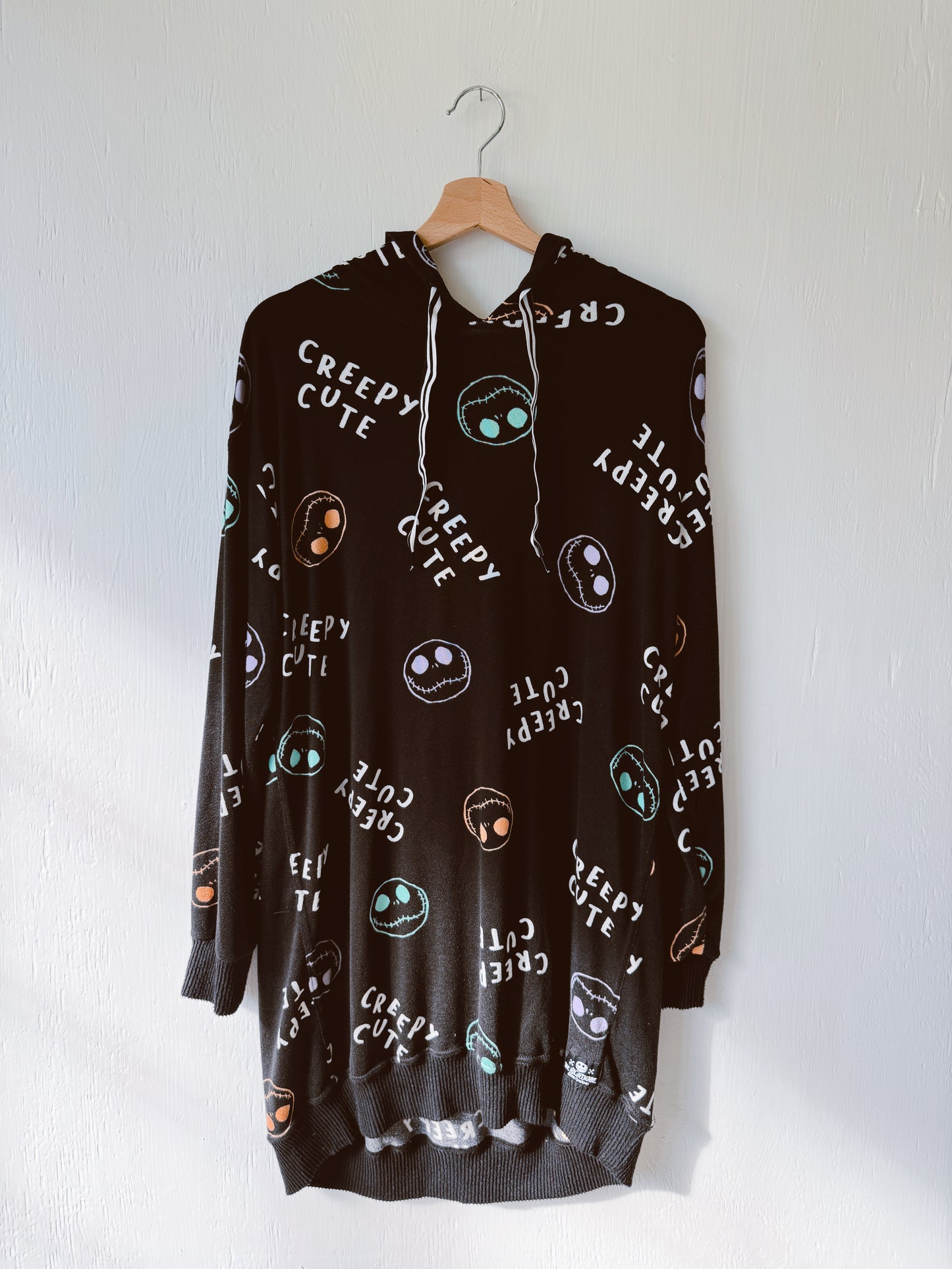 Jack Skellington Sweatshirt Dress - 8/10