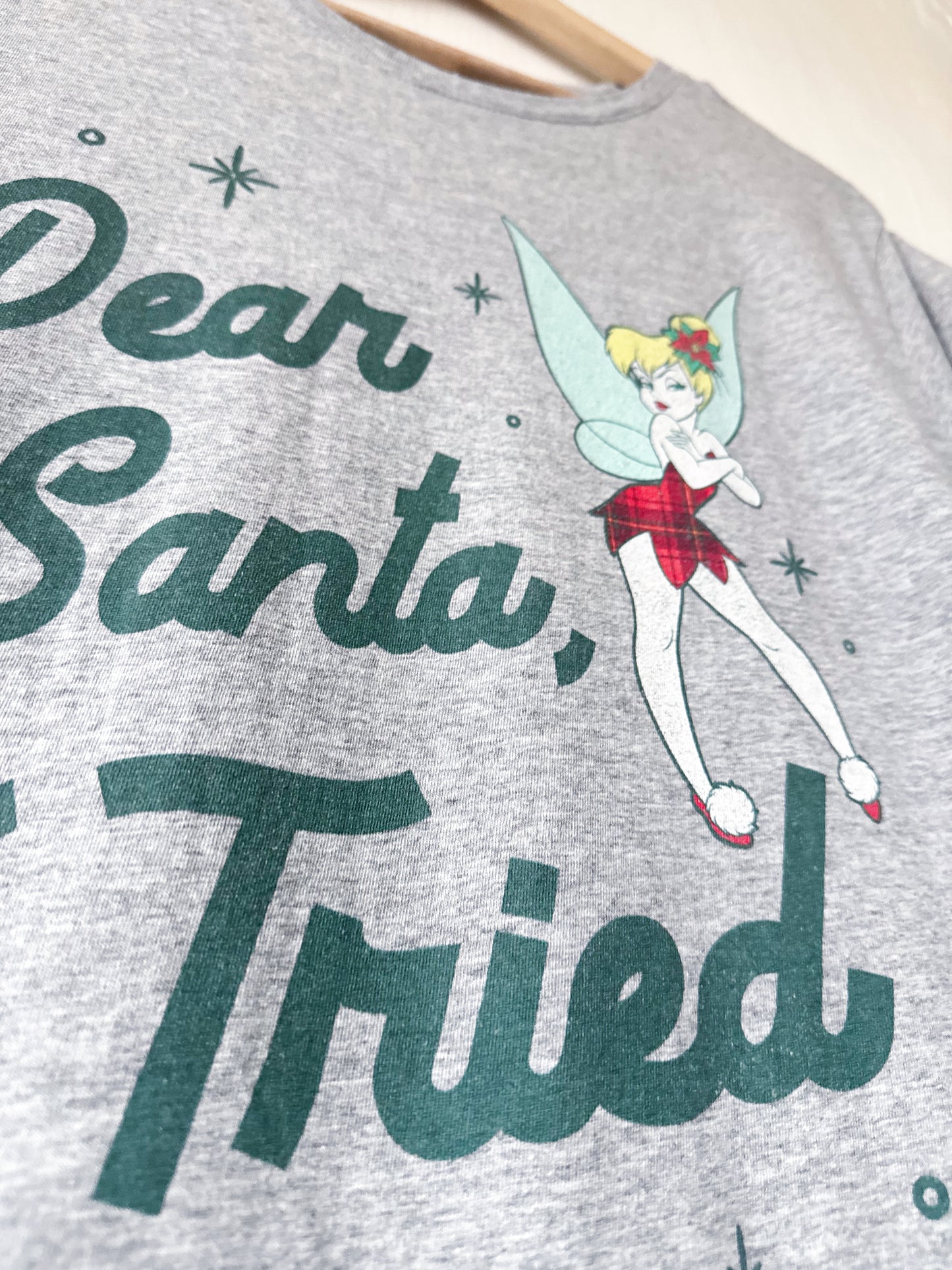 Dear Santa Tinkerbell Tee - 2X