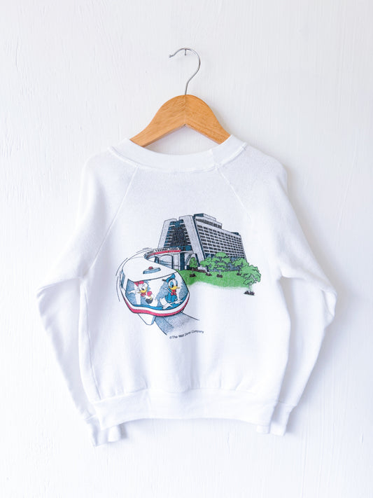 VINTAGE 80’s Contemporary Resort Monorail Crewneck - S/M