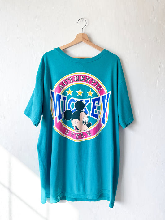 VINTAGE 90’s Authentic Style Mickey Tee - 1X/2X
