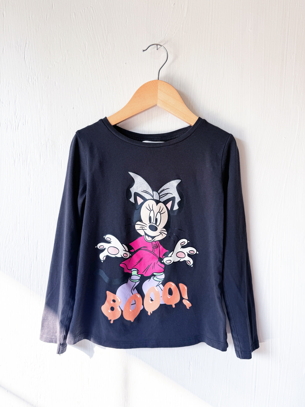 H&M Booo Minnie LS Tee - Y6X/7