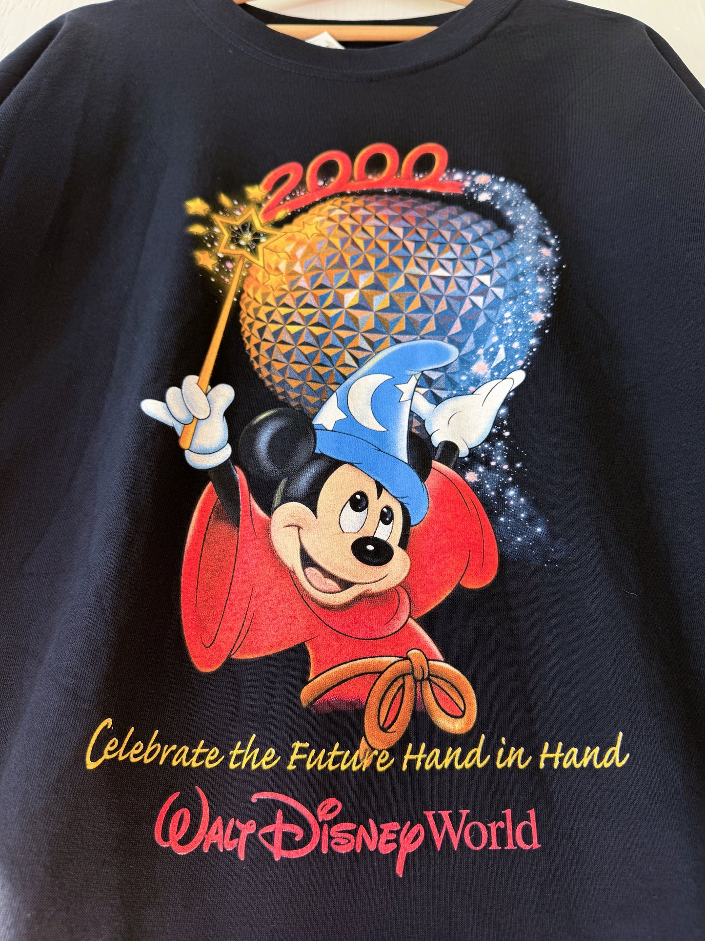 VINTAGE (new) Epcot 2000 Sorcerer Mickey Tee - 2X
